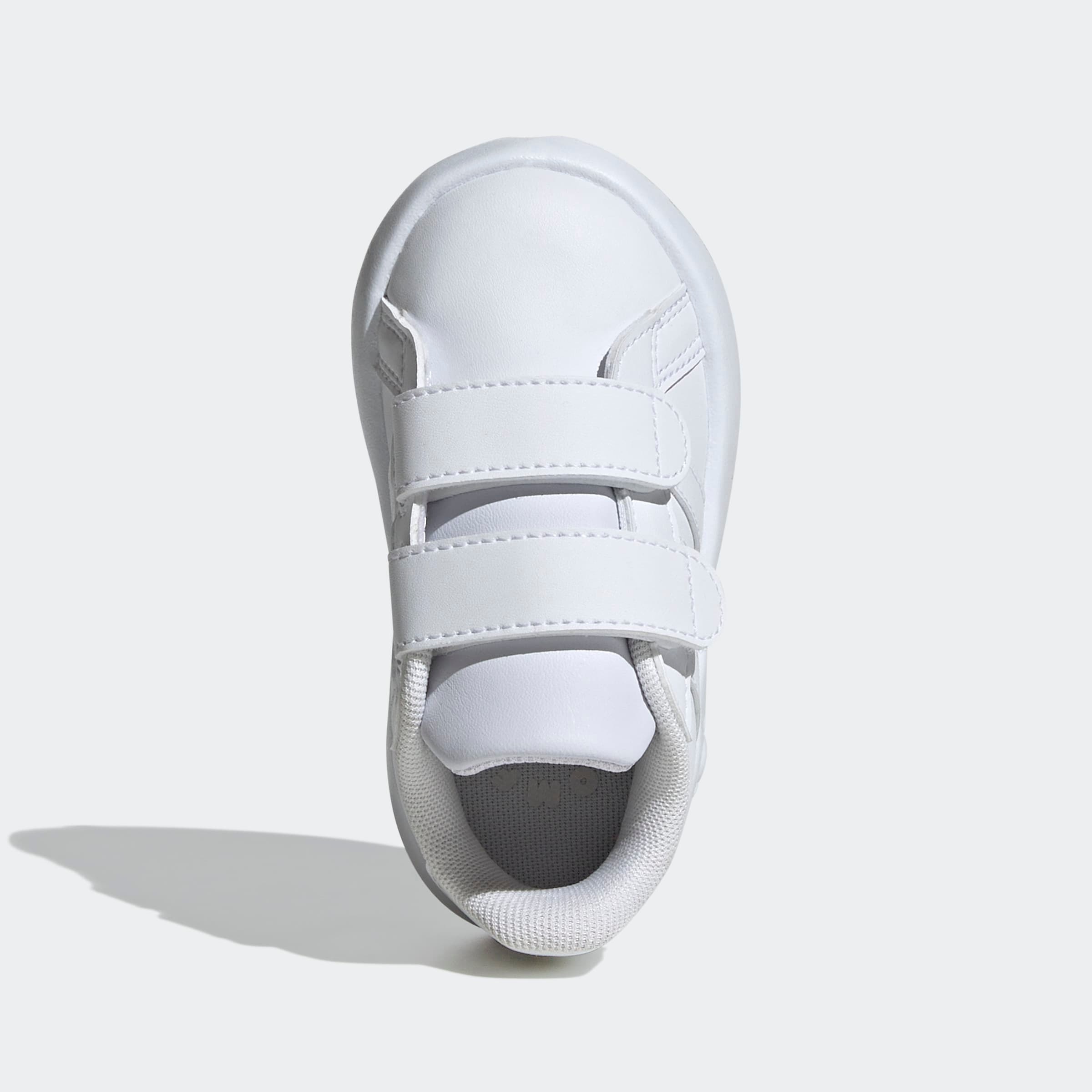 adidas Sportswear Klettschuh »GRAND COURT 2.0 KIDS«, Design auf den Spuren des adidas Superstar, für Kinder