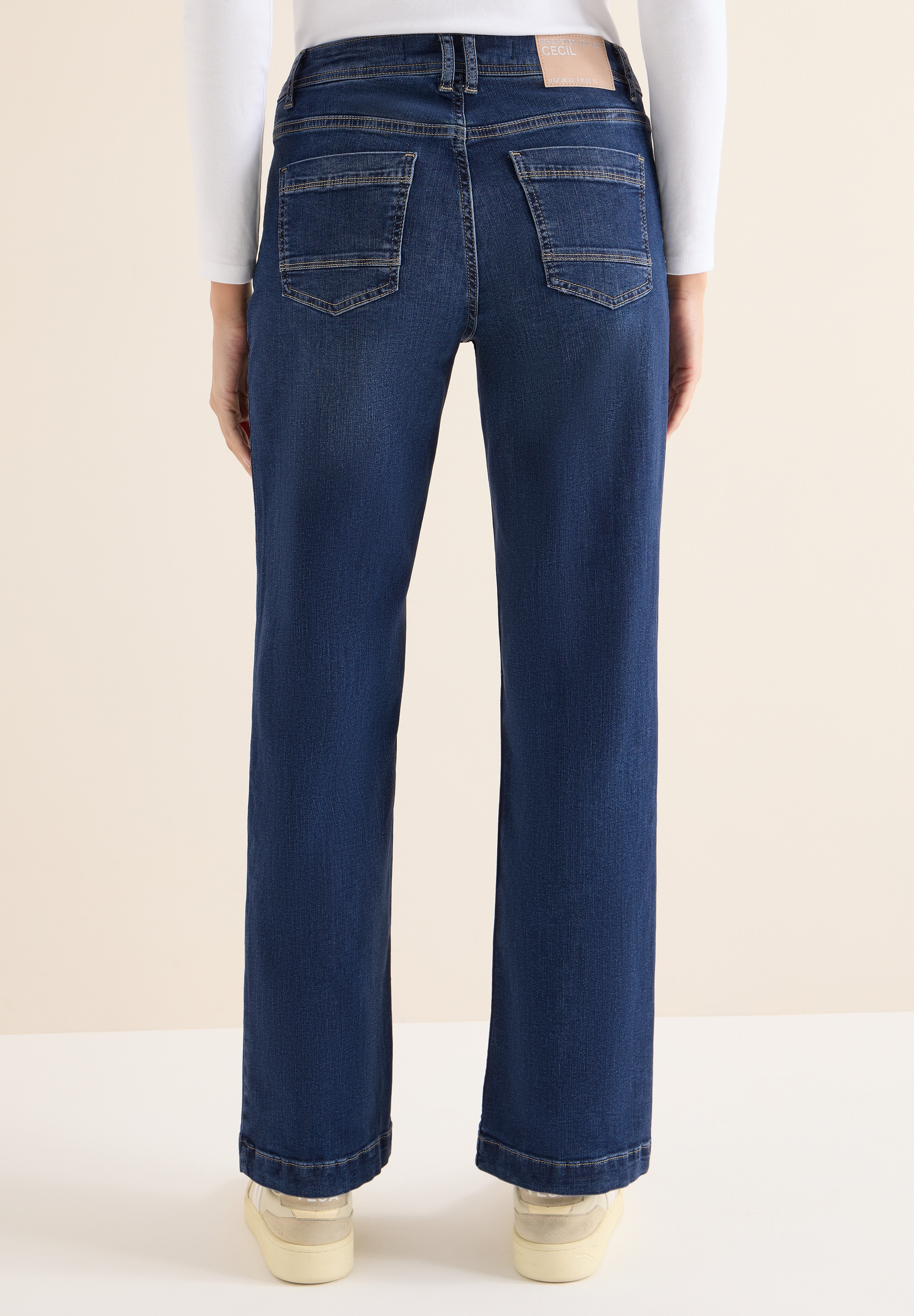 STREET ONE Loose-fit-Jeans High Waist günstig online kaufen