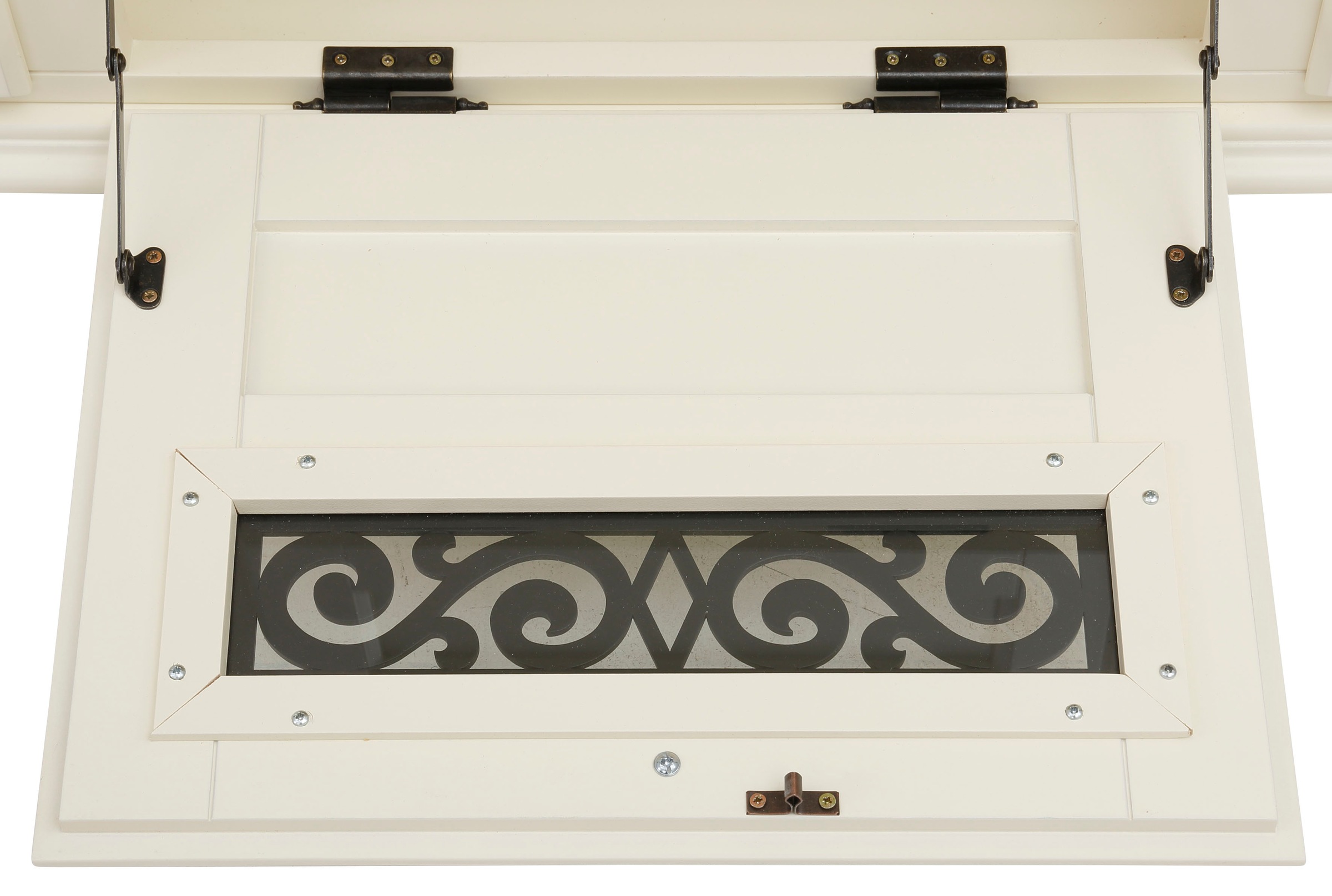 Home affaire Highboard »Arabesk«, Vitrine mit dekorativen Fräsungen, Breite 160 cm