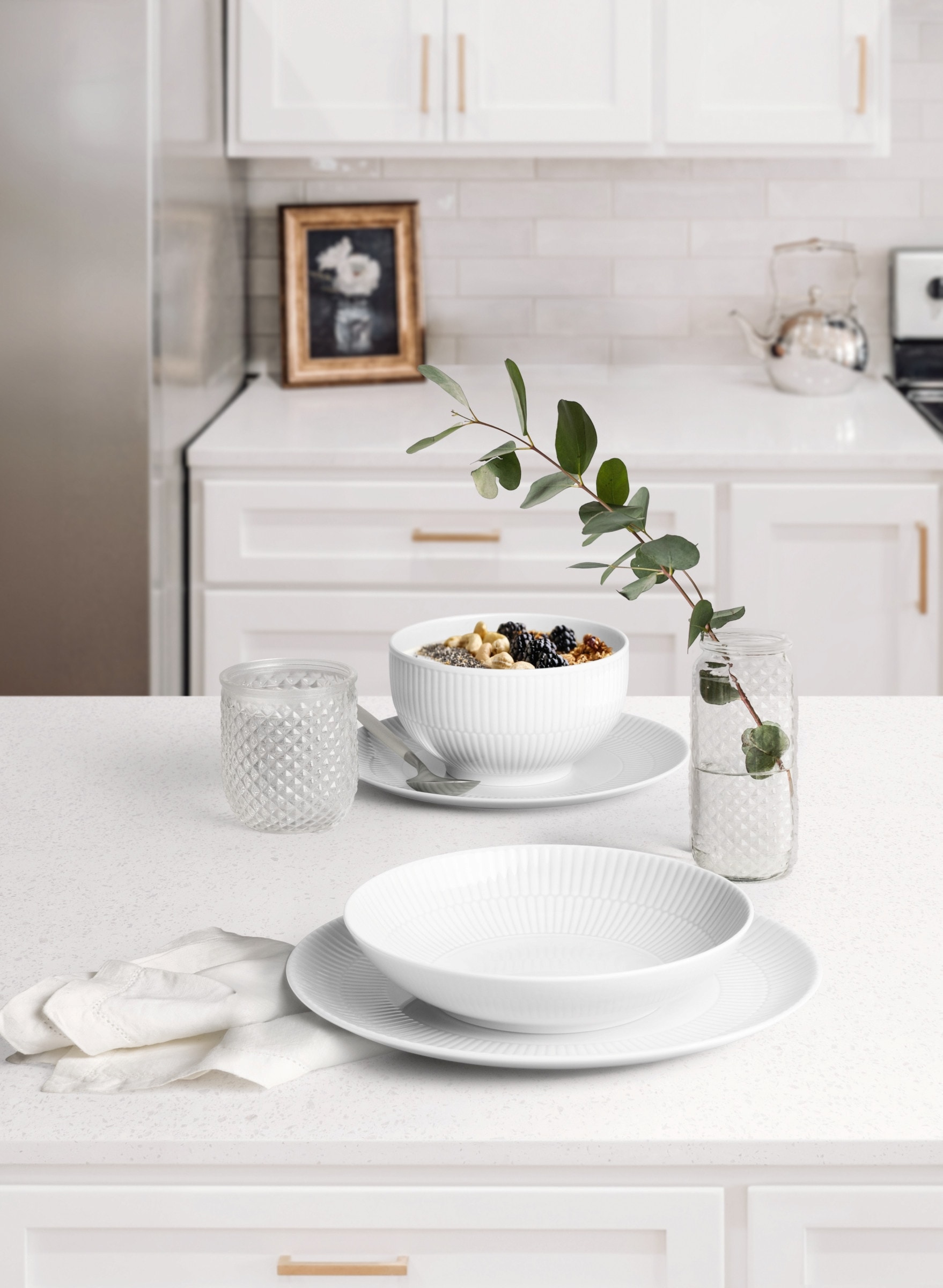 Seltmann Weiden Geschirr-Set »Amina« Frühstücks-, Speise-, Suppenteller & Müslischale, Kombiservice