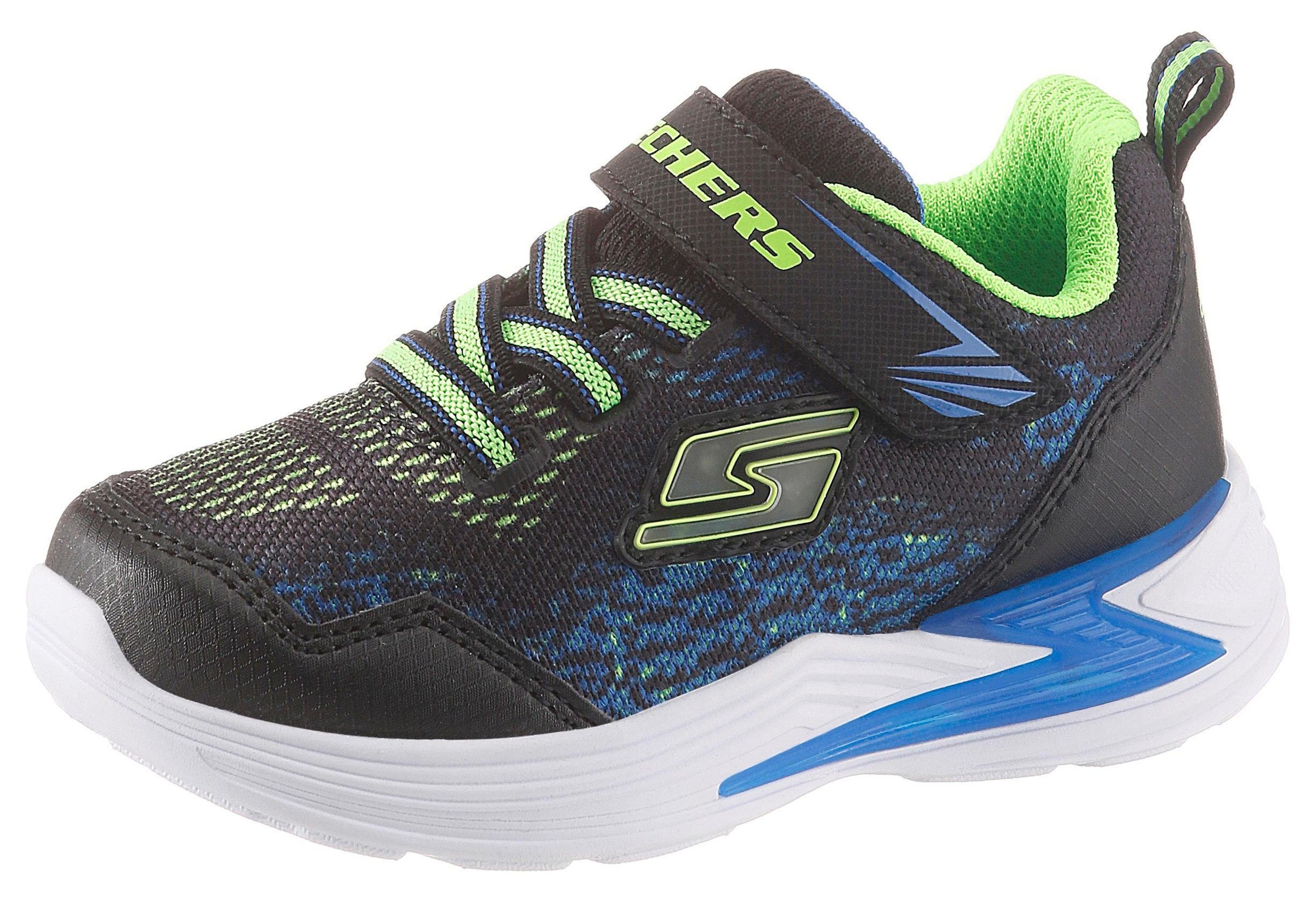 Skechers Kids Sneaker »Blinkschuh Erupters III«, mit Gummizug, Freizeitschuh, Halbschuh, Schnürschuh