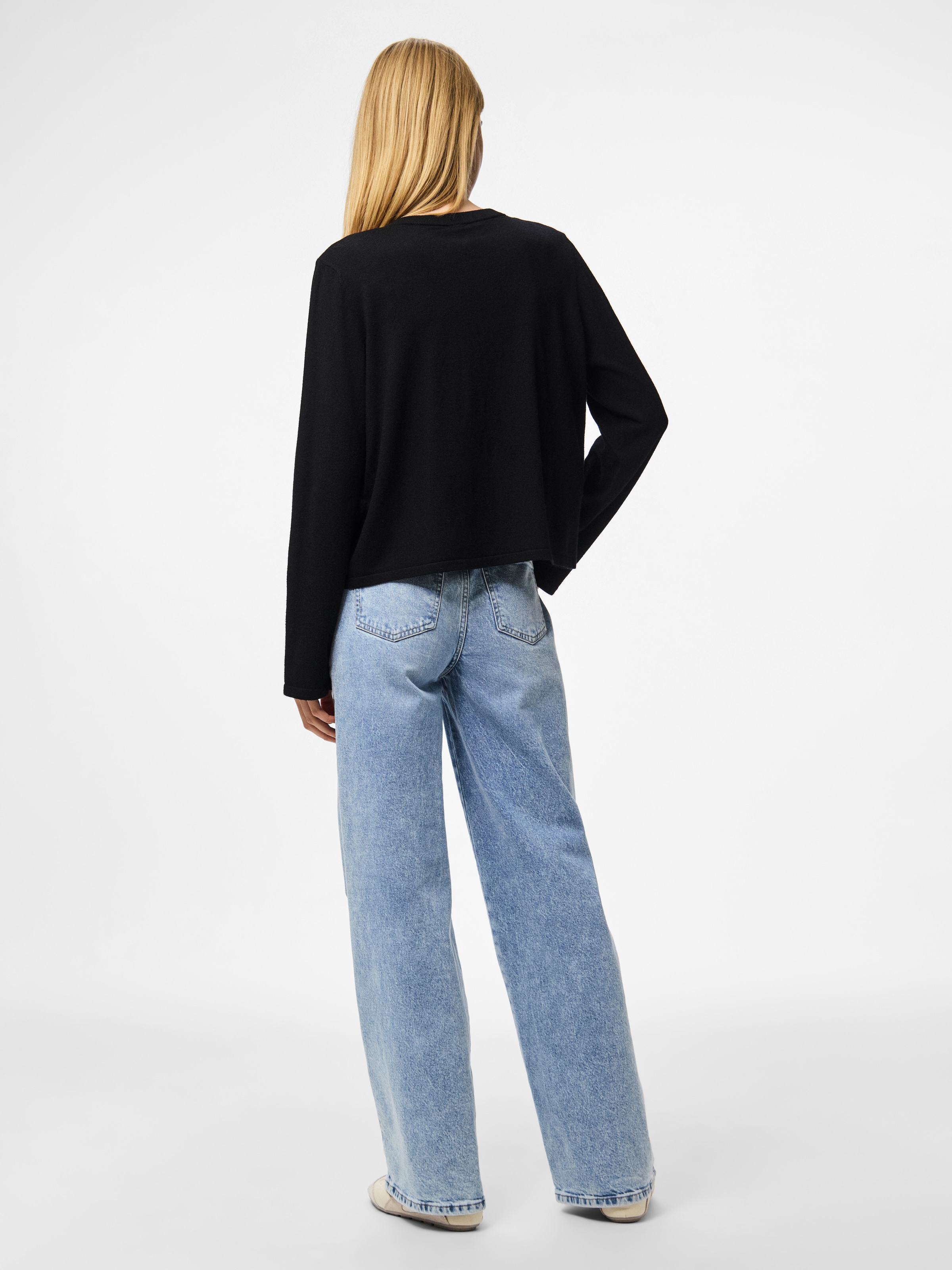 pieces Strickjacke »PCORINA LS O-NECK KNIT CARDIGAN PWP BC«