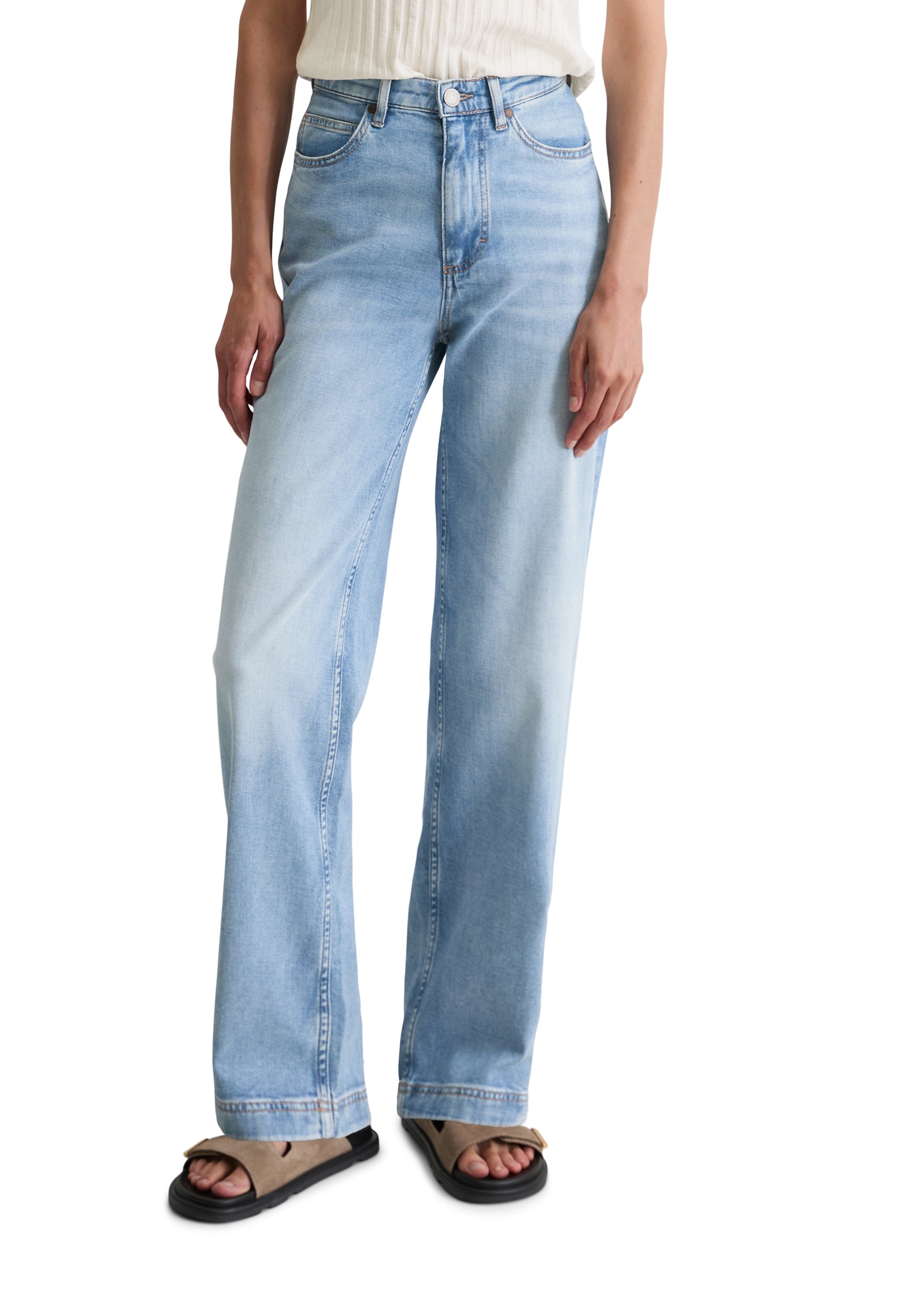 Marc OPolo Straight-Jeans "aus Organic-Cotton-Mix" günstig online kaufen