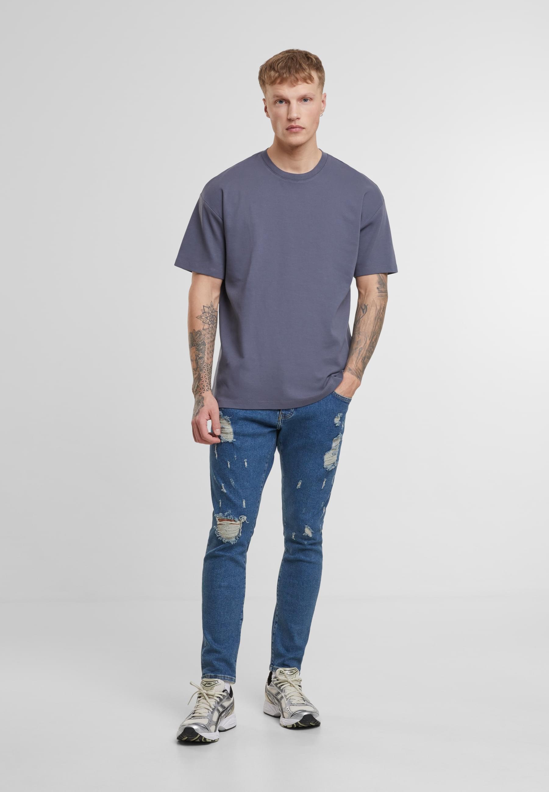 2Y Studios Kurzarmshirt »2Y Studios Herren 2Y Oversized Tee«, (1 tlg.)