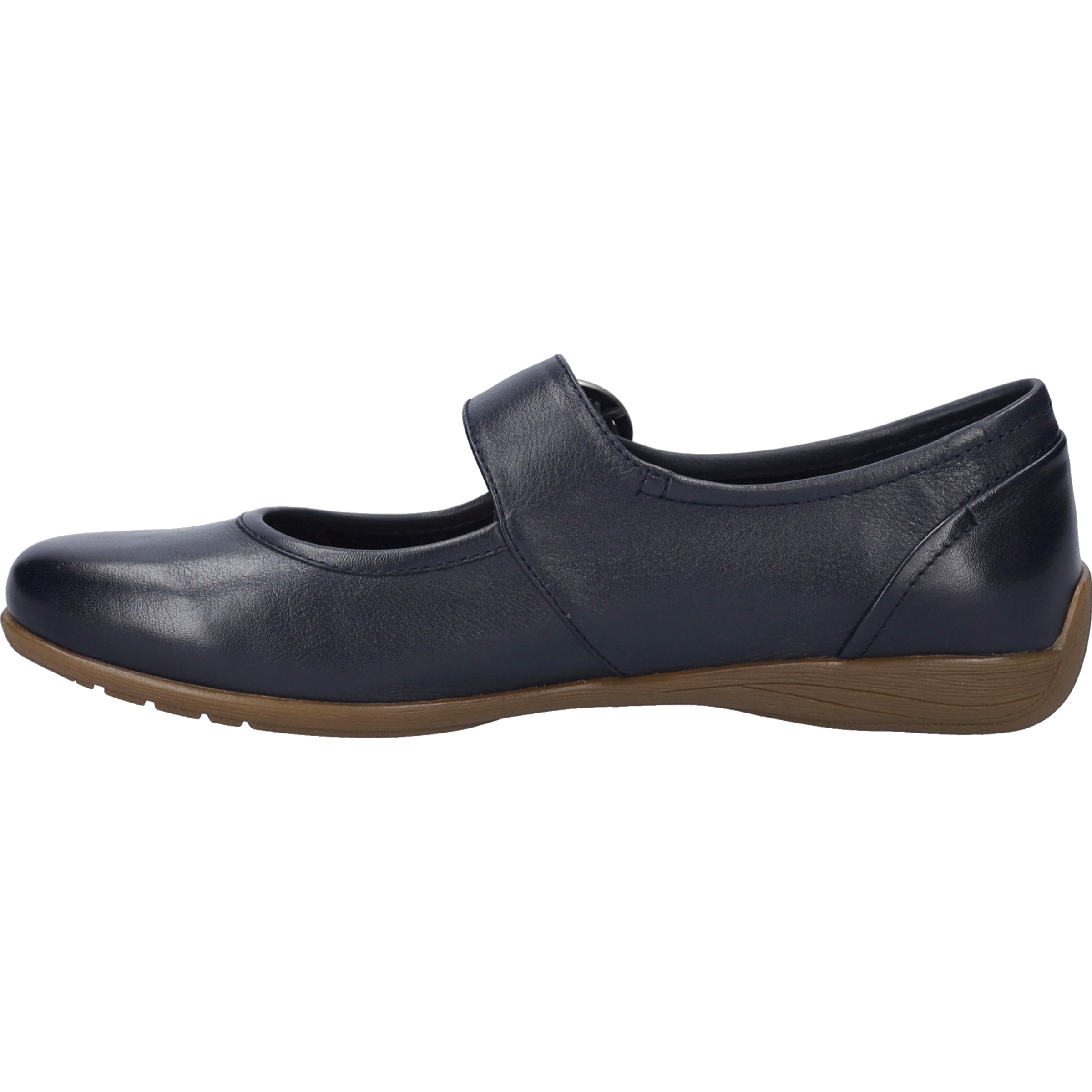 Ballerina JOSEF SEIBEL "Fenja 18, indigo", Damen, Gr. 39, blau (indigo), Obermaterial: 100% Rindsleder Leather cow., Schuhe Ballerina 2