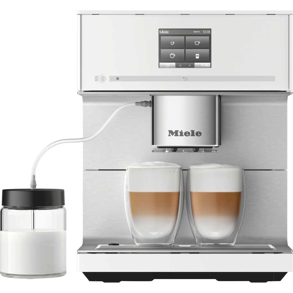 Miele Kaffeevollautomat »CM7350 CoffeePassion, inkl. Milchgefäß, Kaffeekannenfunktion«