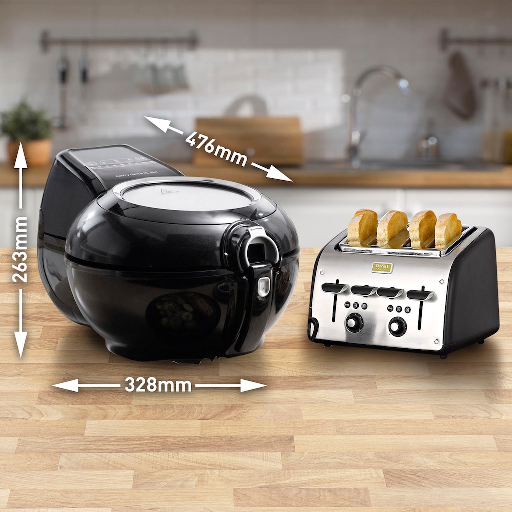 Tefal Heißluftfritteuse »YV9708 ActiFry Genius XL«, 1500 W, Fassungsvermögen: 1,7 kg, 9 automatische Programme, 2 in 1 Technologie