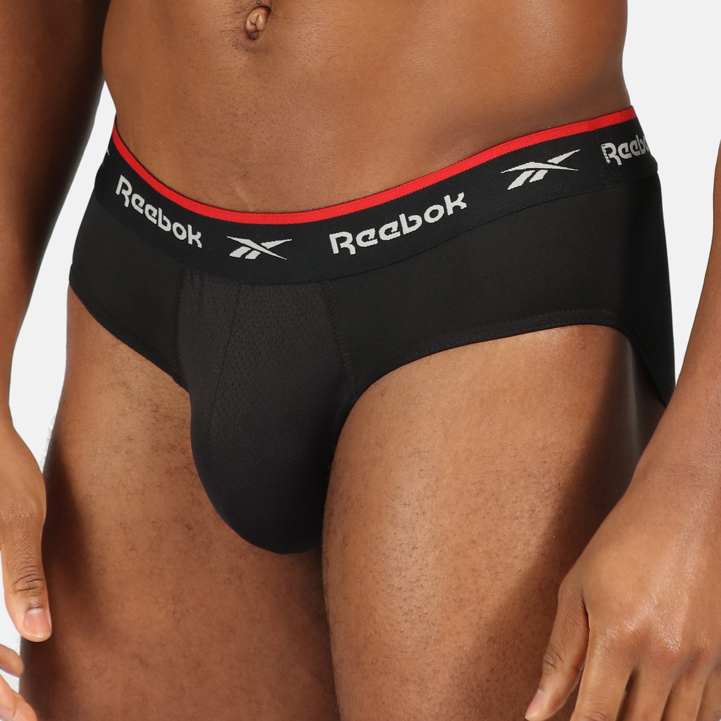 Reebok Slip »WIGGINS«, (3er-Pack), mit extra dehnbarem Bund