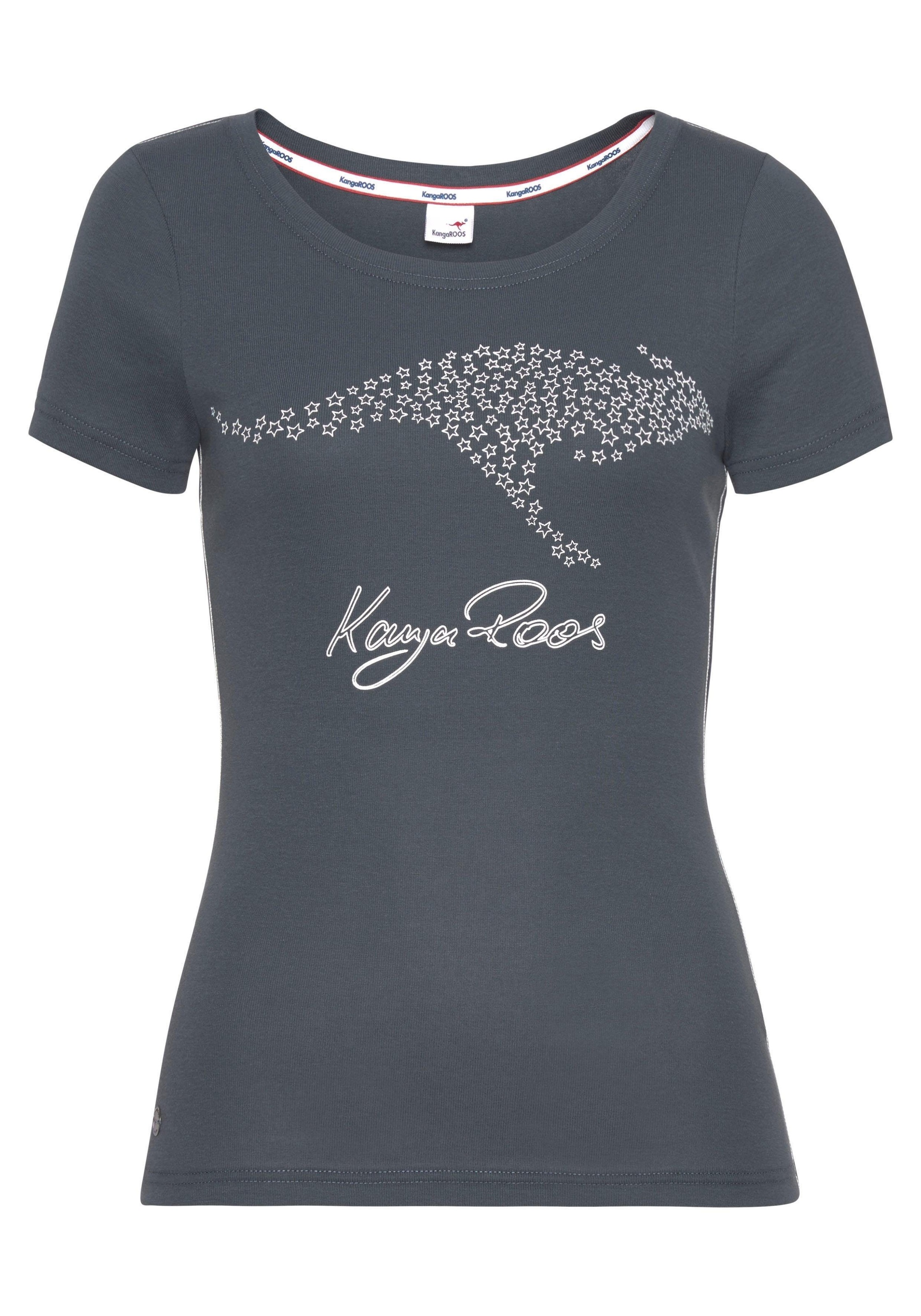 KangaROOS T-Shirt, Kurzarm, sehr figurbetonte Passform