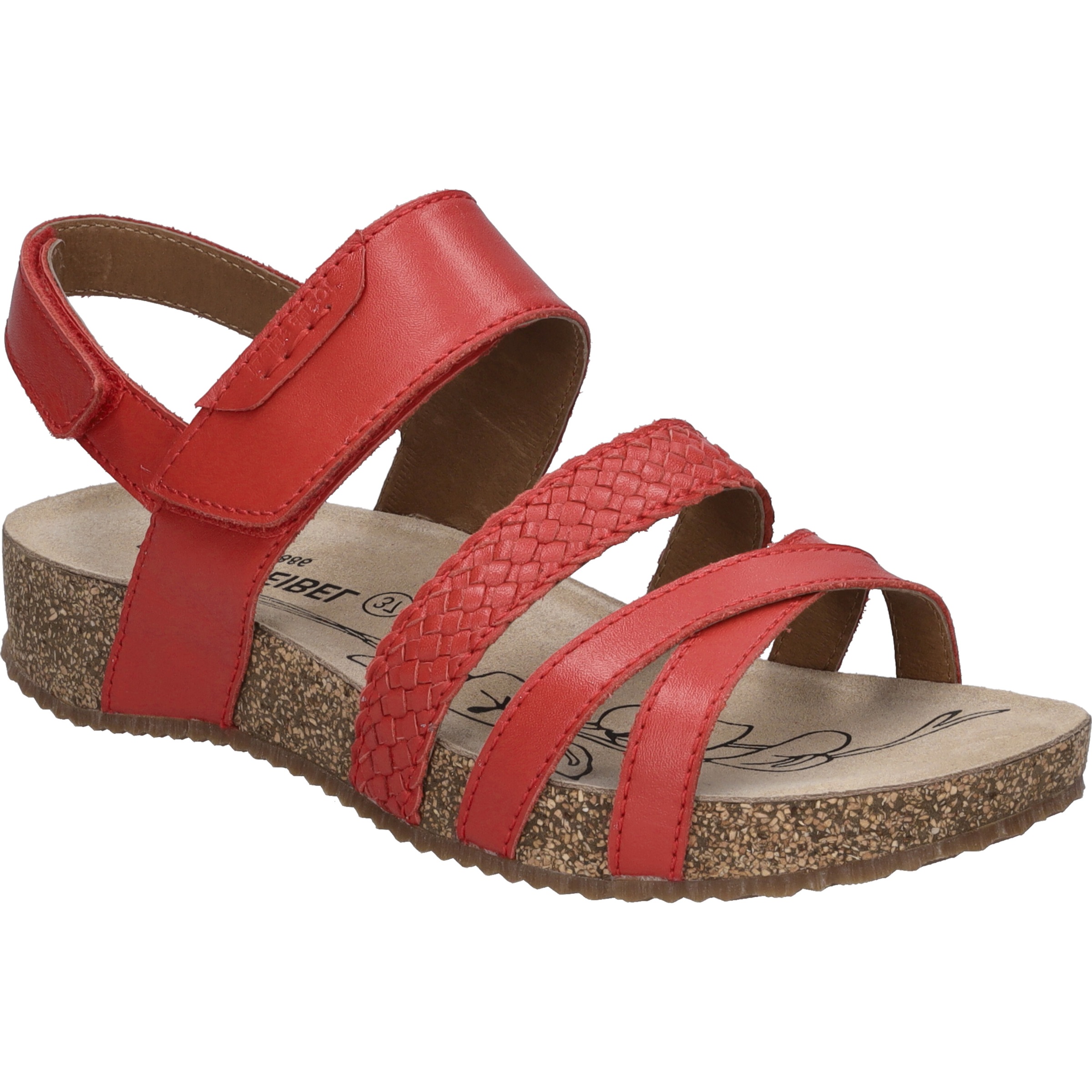 Josef Seibel Sandale "Tonga 83, rot" günstig online kaufen