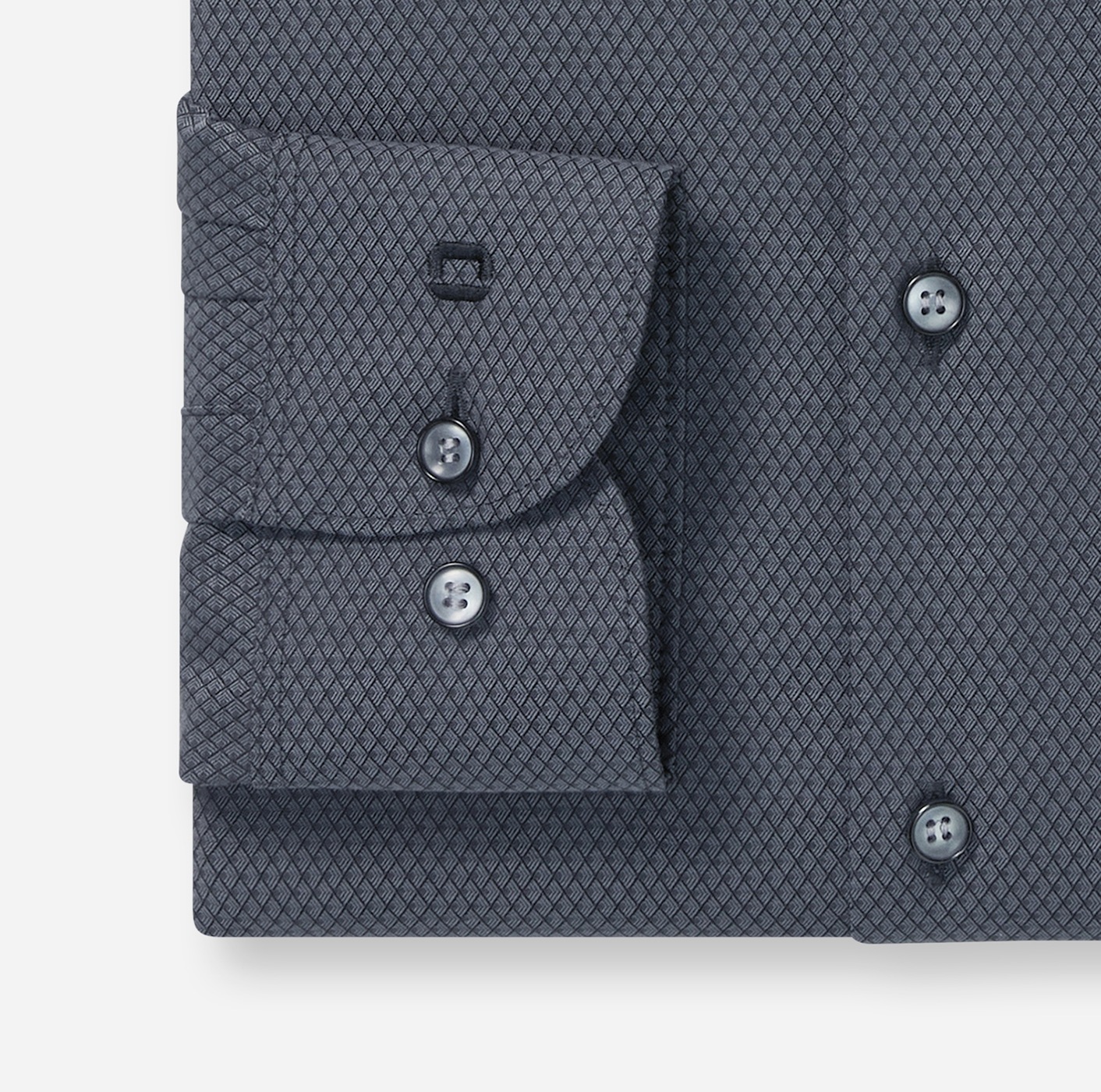 OLYMP Langarmhemd »Level 5« Businesshemd, body fit, Royal-Kentkragen, unifarben