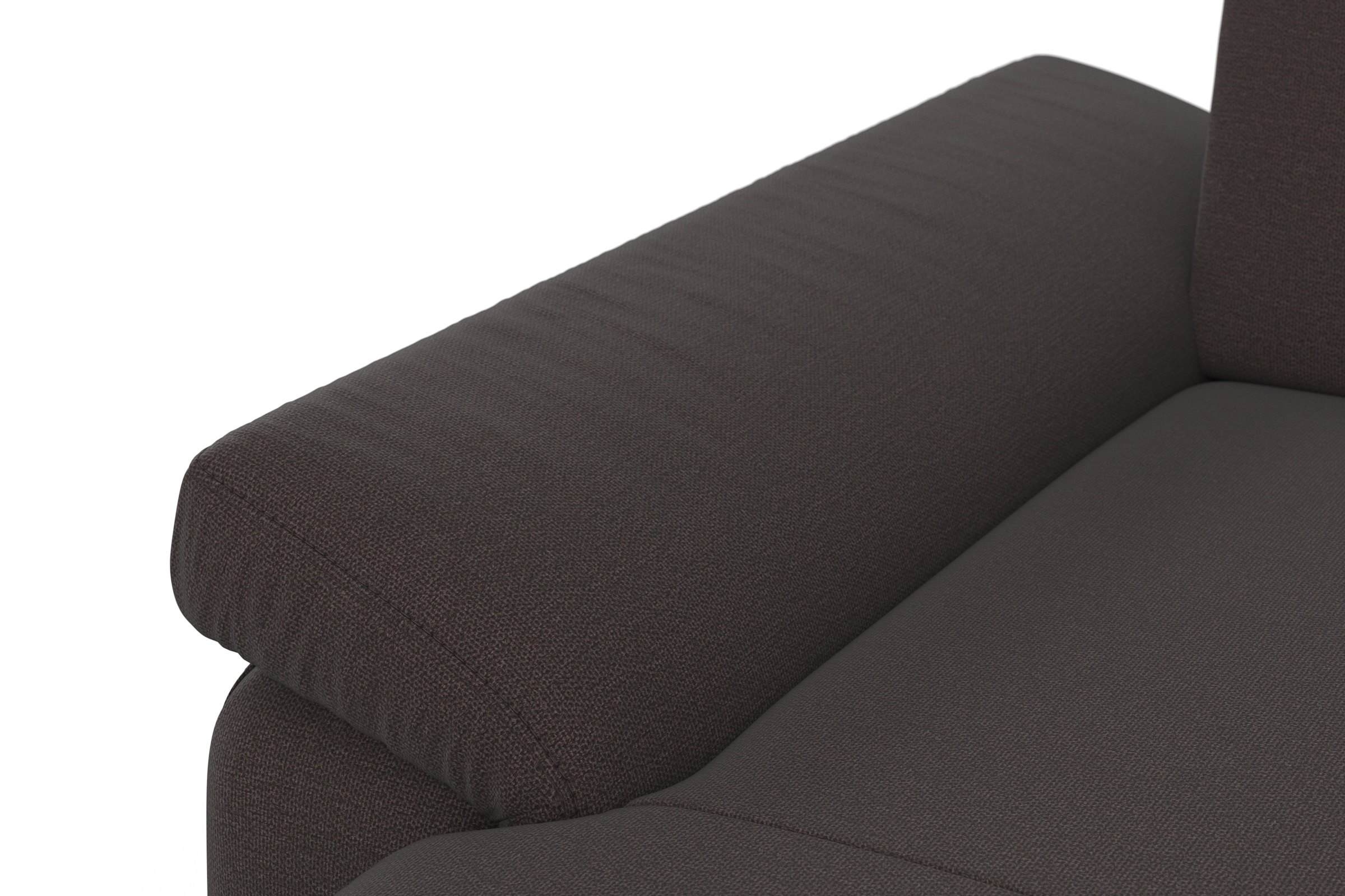 sit&more Ecksofa »Padua L-Form«, inklusive Sitztiefenverstellung, Armteilfunktion und Federkern