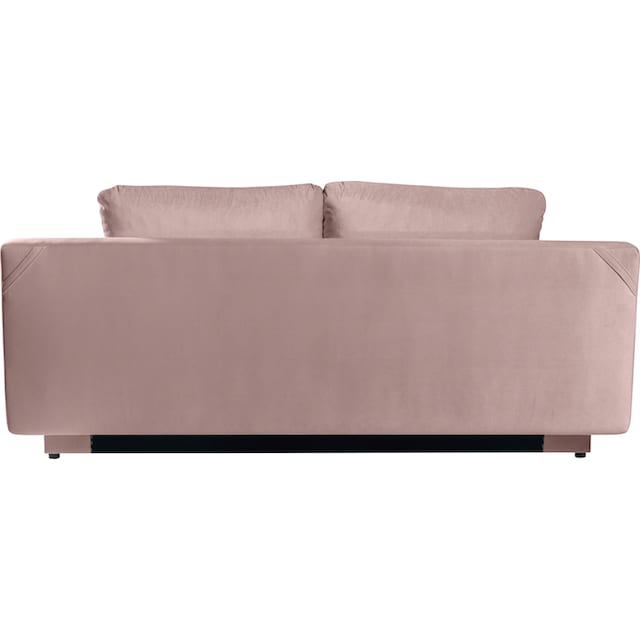 WERK2 Schlafsofa »Rosso«, 2-Sitzer Sofa und Schlafcouch mit Federkern &  Bettkasten kaufen | BAUR