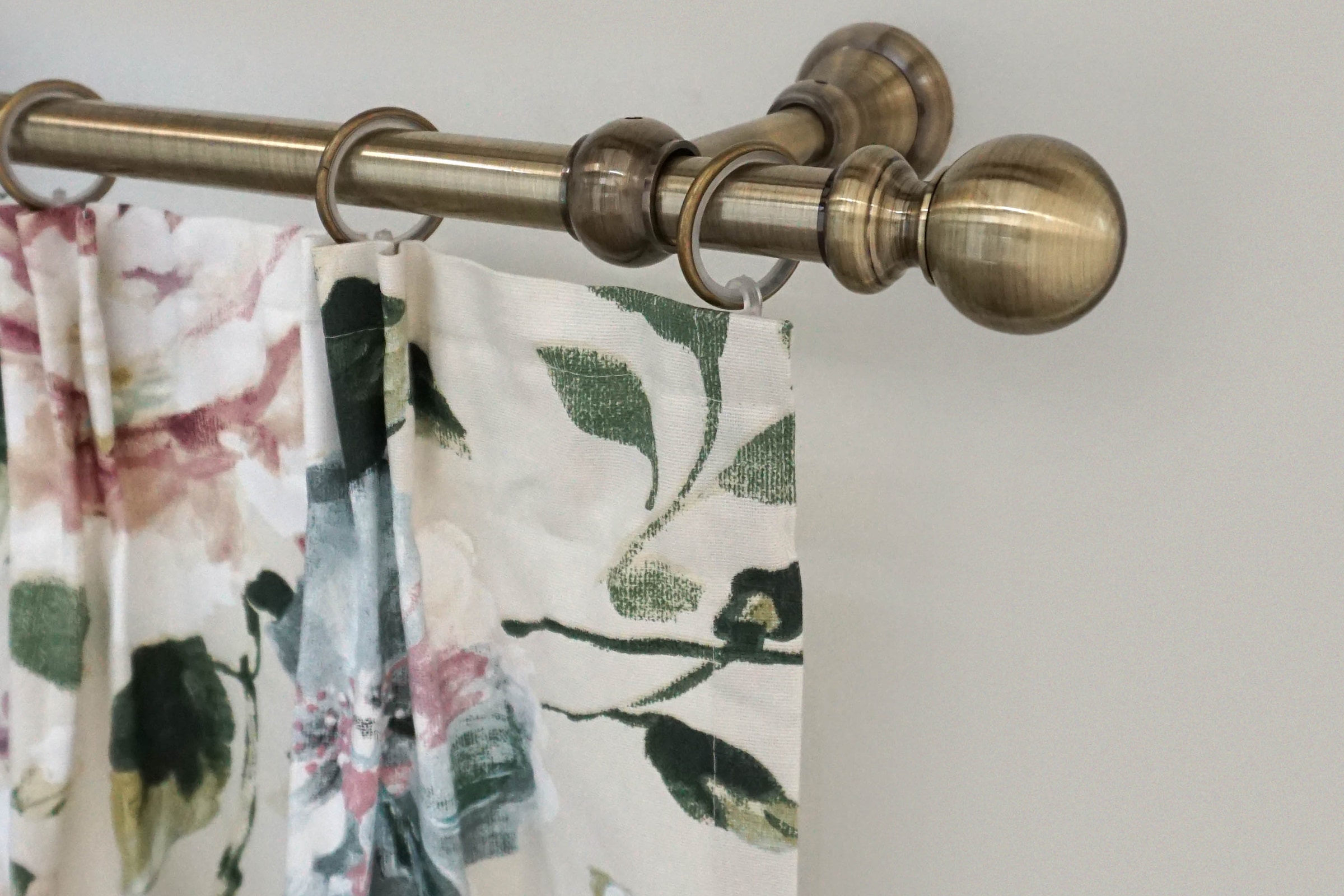 GARESA Gardinenstange "ANDREA" Ø 20 mm 1 läufig-läufig Wunschmaßlänge Vorha günstig online kaufen