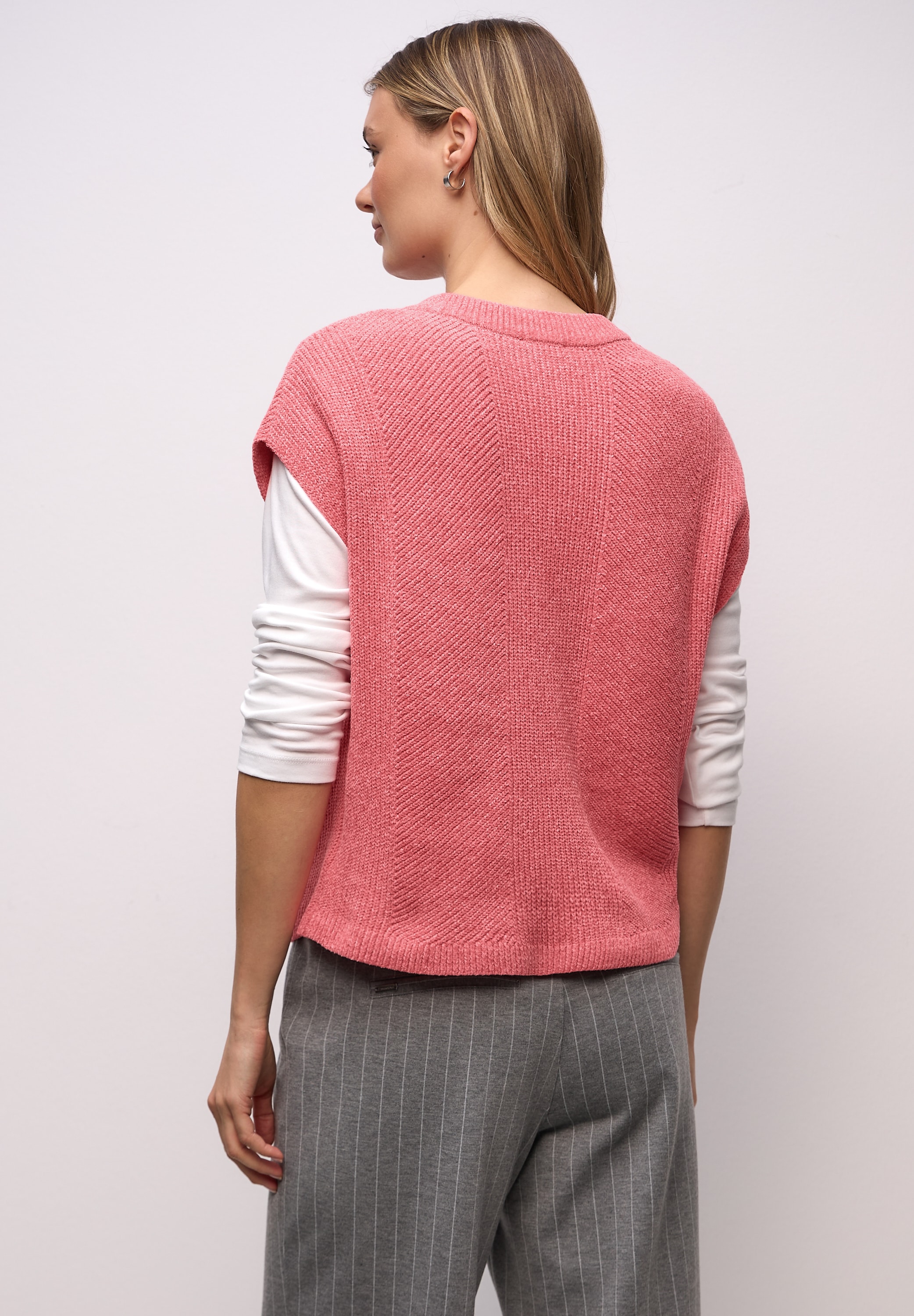 STREET ONE Pullunder mit Rundhalsausschnitt