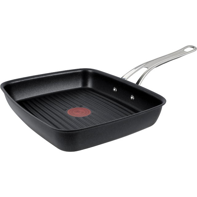 Tefal Grillpfanne »Jamie Oliver by Tefal E24541 Cooks Classic«,  Aluminiumguss, (1 tlg.), Thermo-Signal, für alle Herdarten inkl. Induktion,  23x27 cm bestellen | BAUR