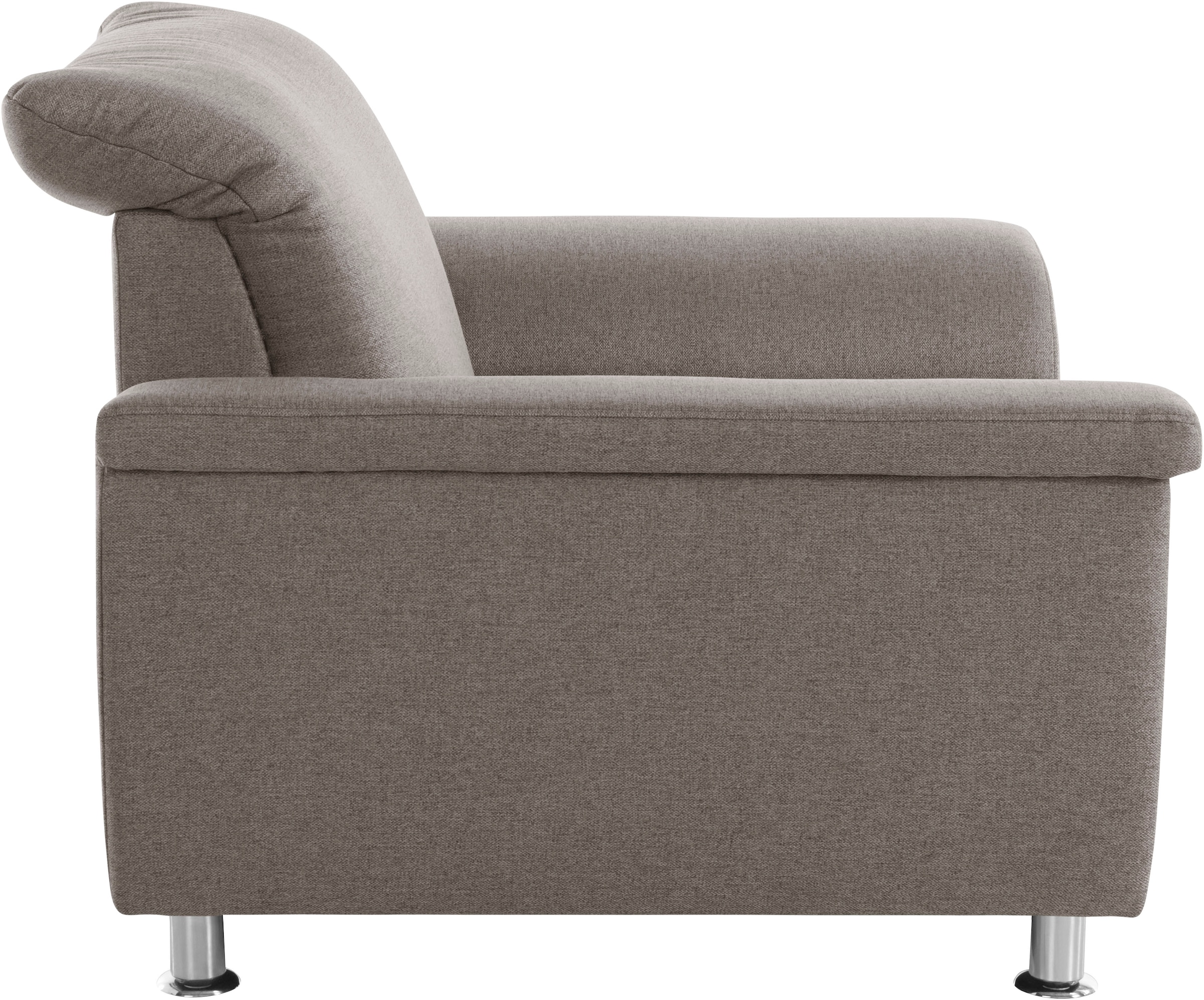 DOMO collection Sessel »Franzi«, wahlweise mit Kopfteilverstellung