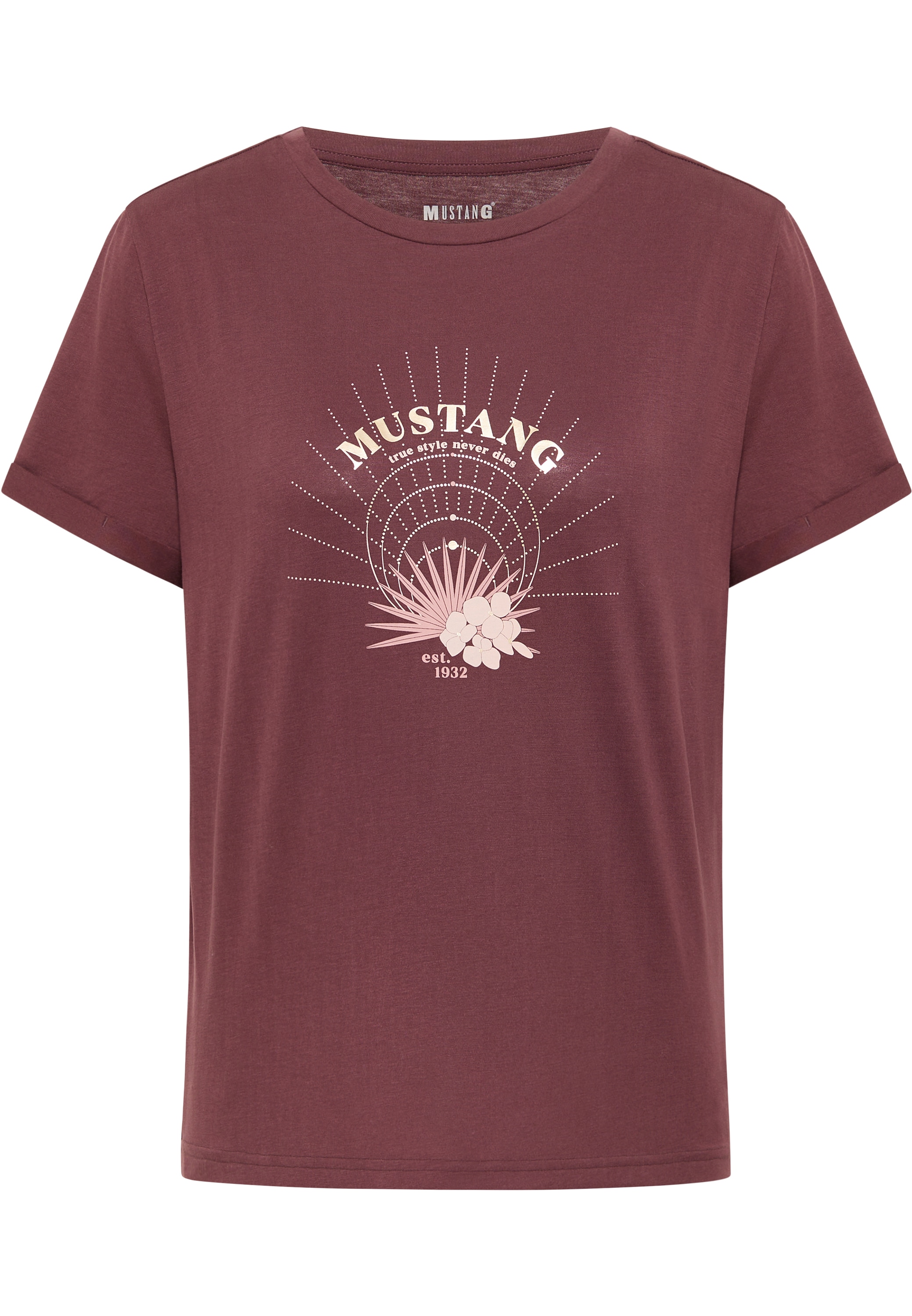MUSTANG T-Shirt »Mustang Style Alina C Foil« für kaufen | BAUR