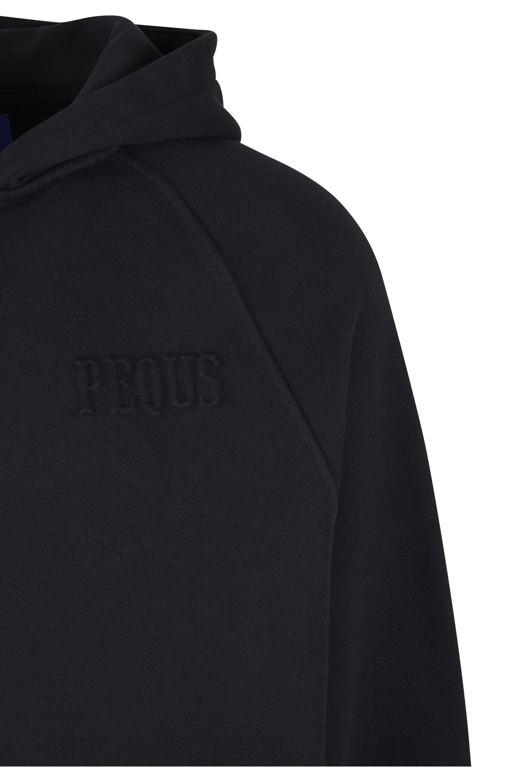PEQUS Strickpullover »PEQUS PEQUS Debossed Logo Zip-Cardigan« 1