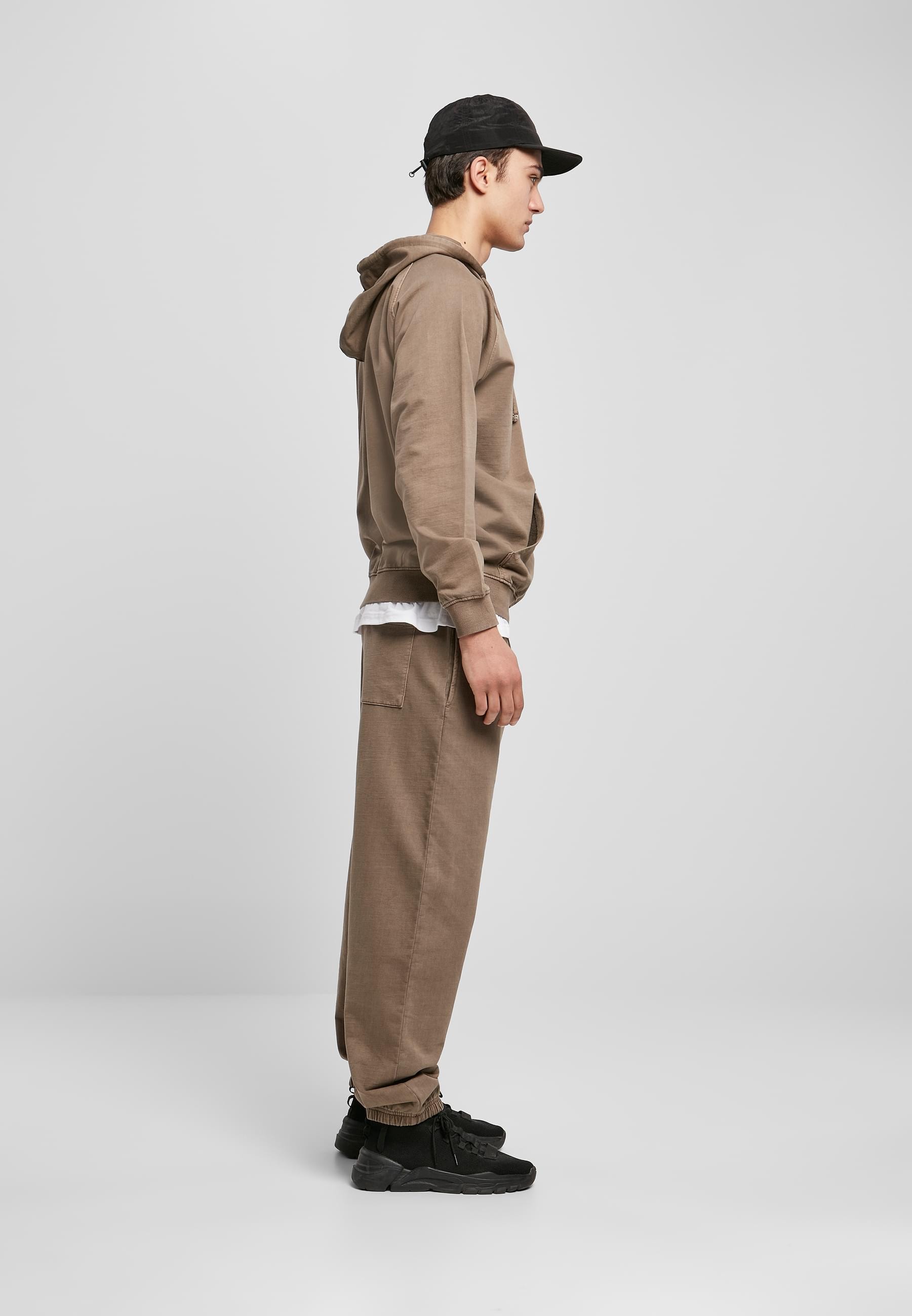 URBAN CLASSICS Sweatshirt »Urban Classics Herren Overdyed Hoody«, (1 tlg.)