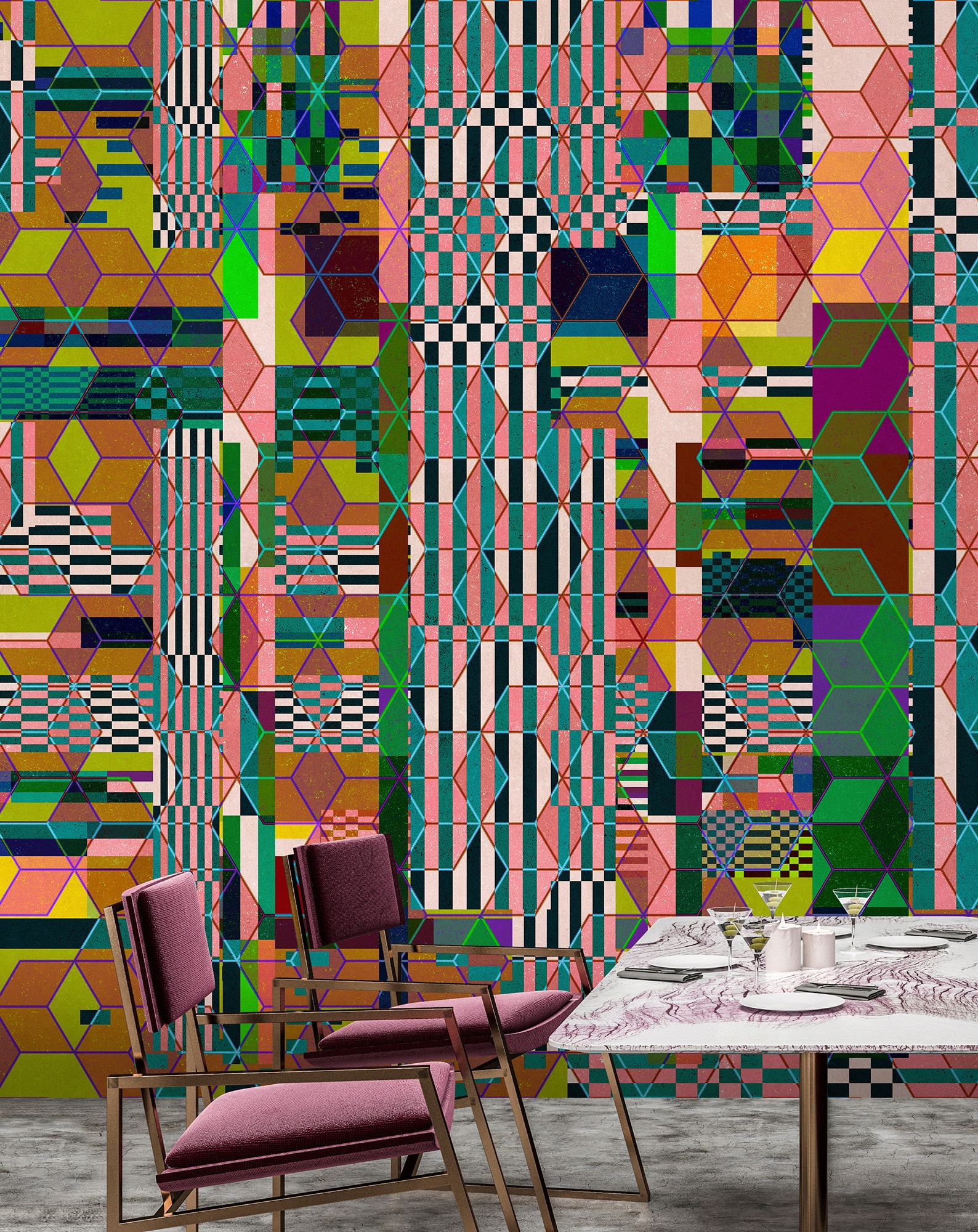 living walls Fototapete »Walls by Patel Mirage«, Vlies, Wand