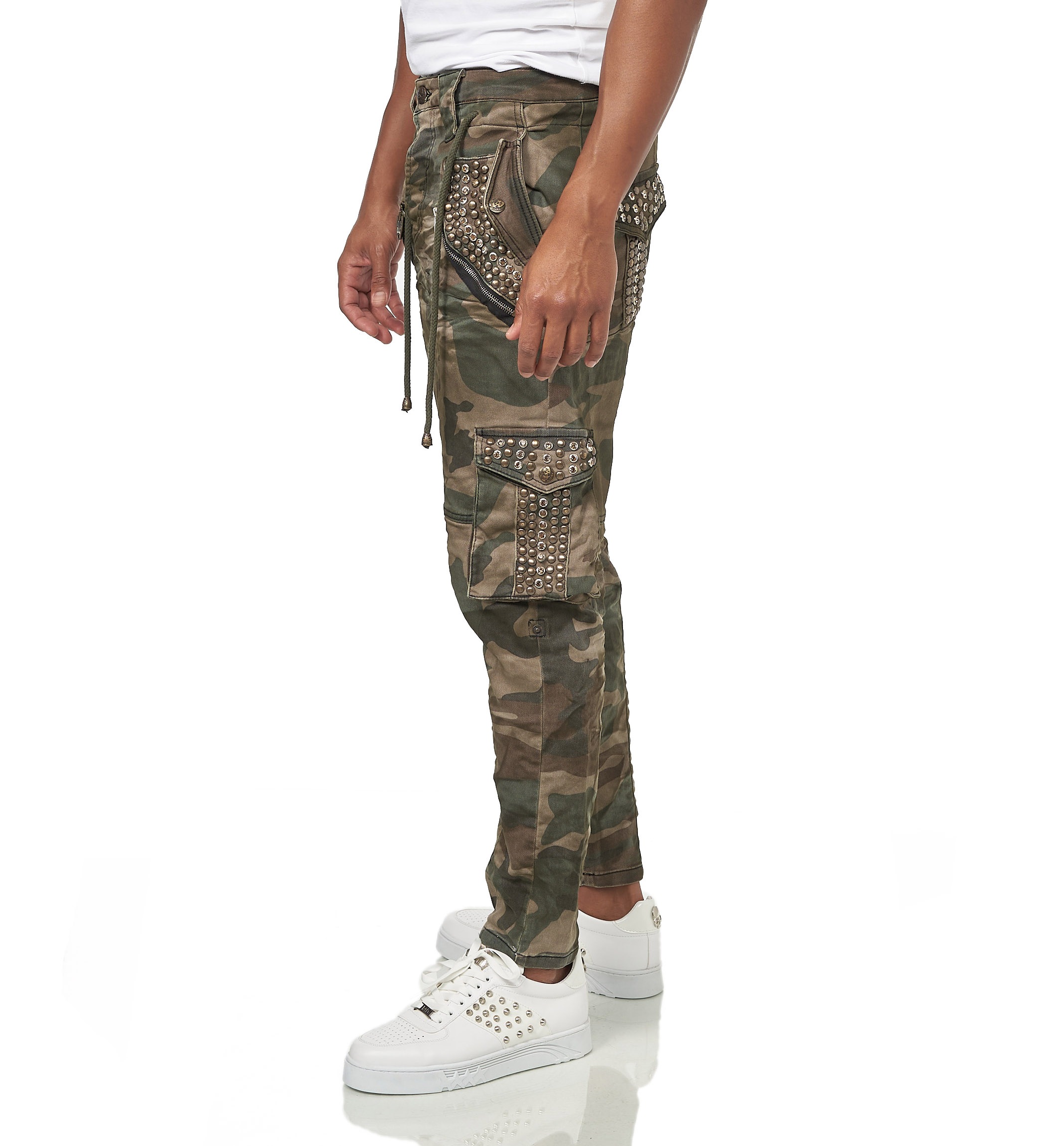 KINGZ Cargohose, mit modischen Details