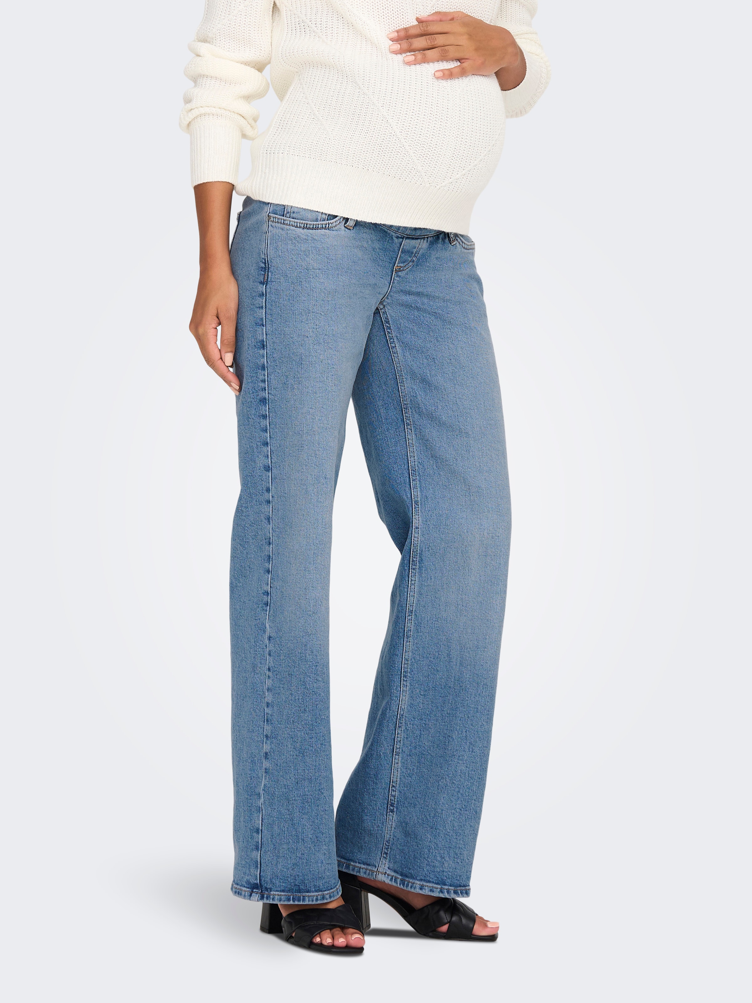 ONLY MATERNITY Umstandsjeans "OLMJUICY HW WIDE LEG REA365 NOOS" günstig online kaufen