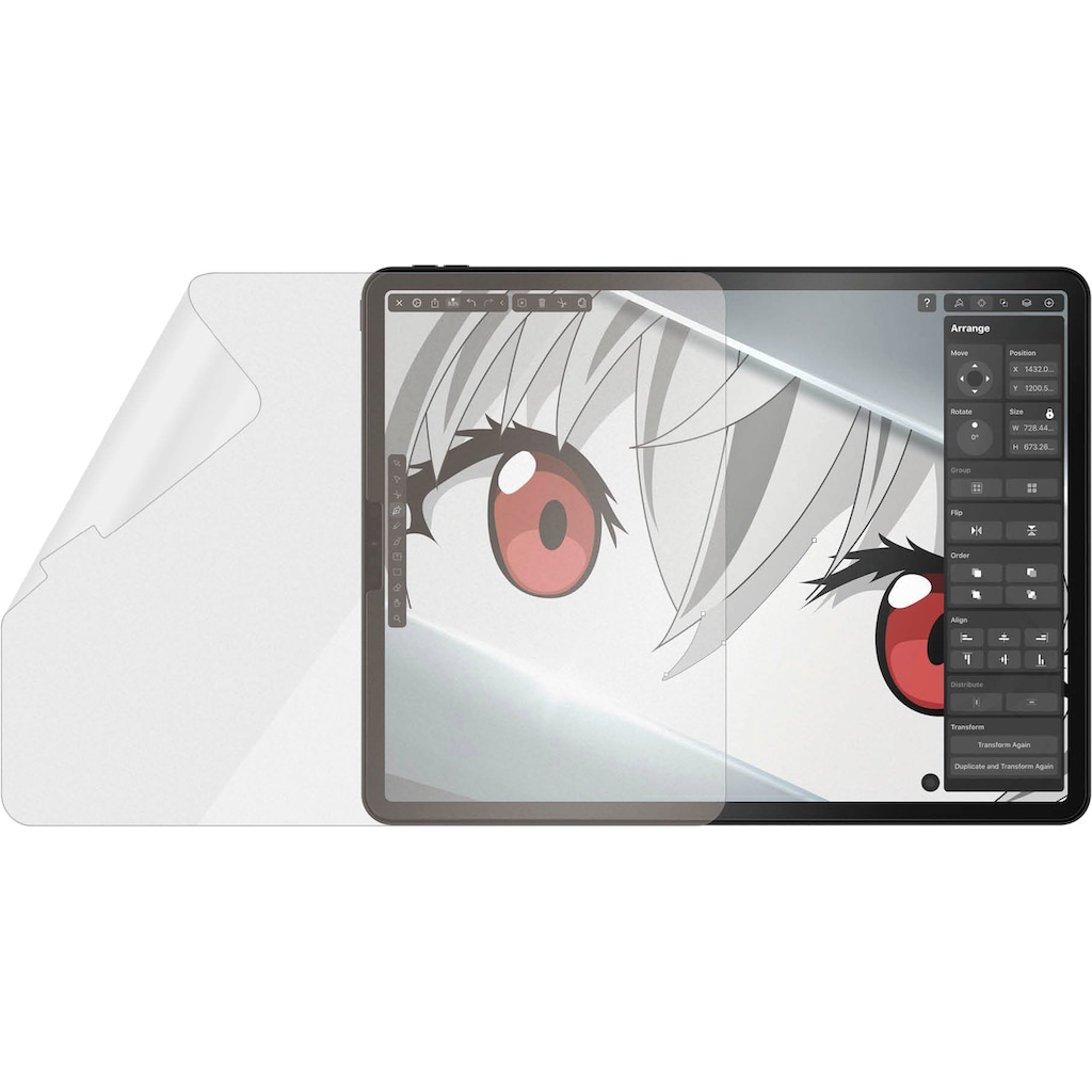 PanzerGlass Displayschutzglas »PanzerGlass - iPad Pro 12.9 (2018/20/21/22) CF GraphicPaper AB«, für Apple iPad Pro 12,9'' (2018)-Apple iPad Pro 12,9'' (2020)-Apple iPad Pro 12,9'' (2021)