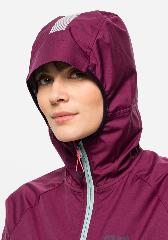 Jack Wolfskin Softshelljacke »ALPSPITZE HOODY W«, mit Kapuze