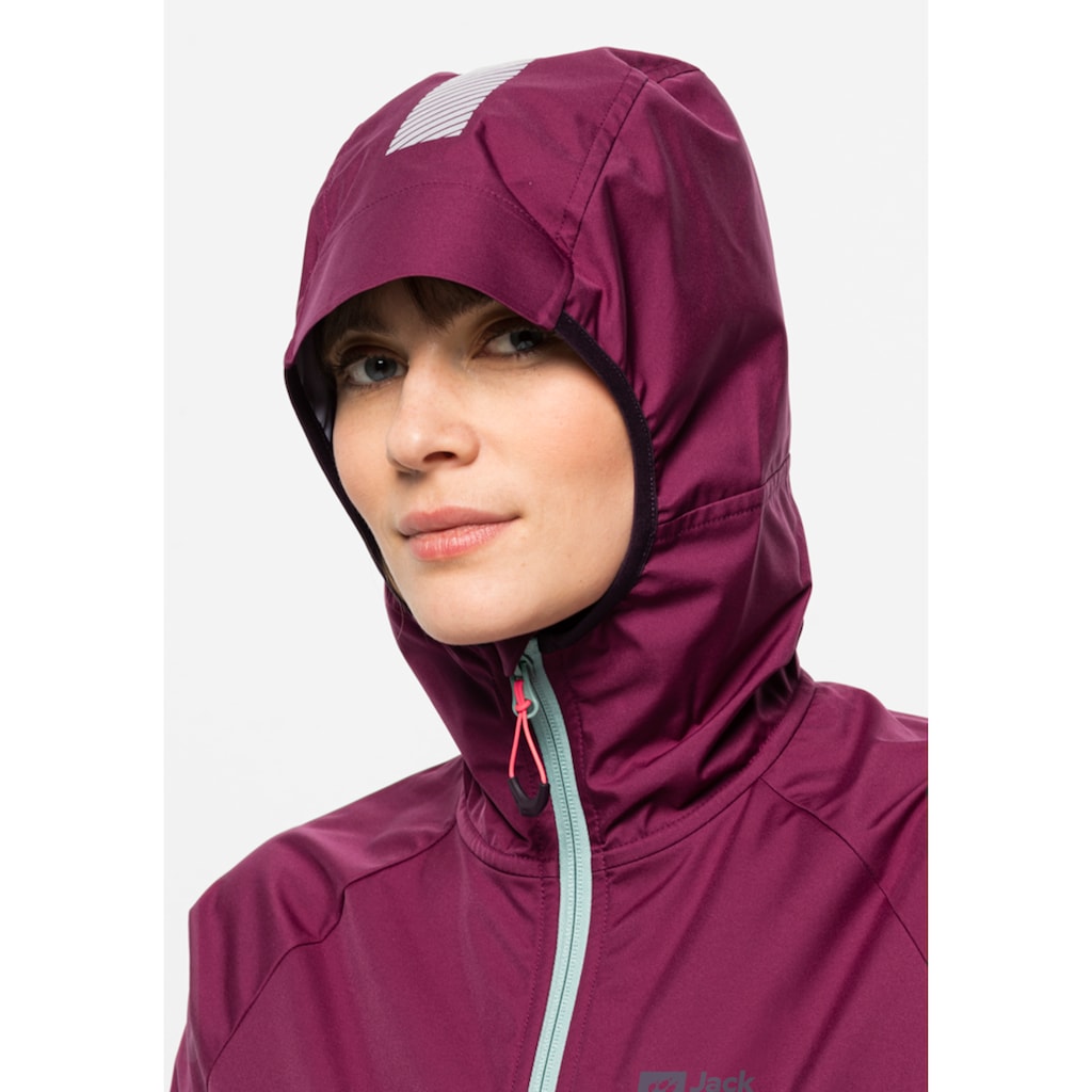 Jack Wolfskin Softshelljacke »ALPSPITZE HOODY W«, mit Kapuze