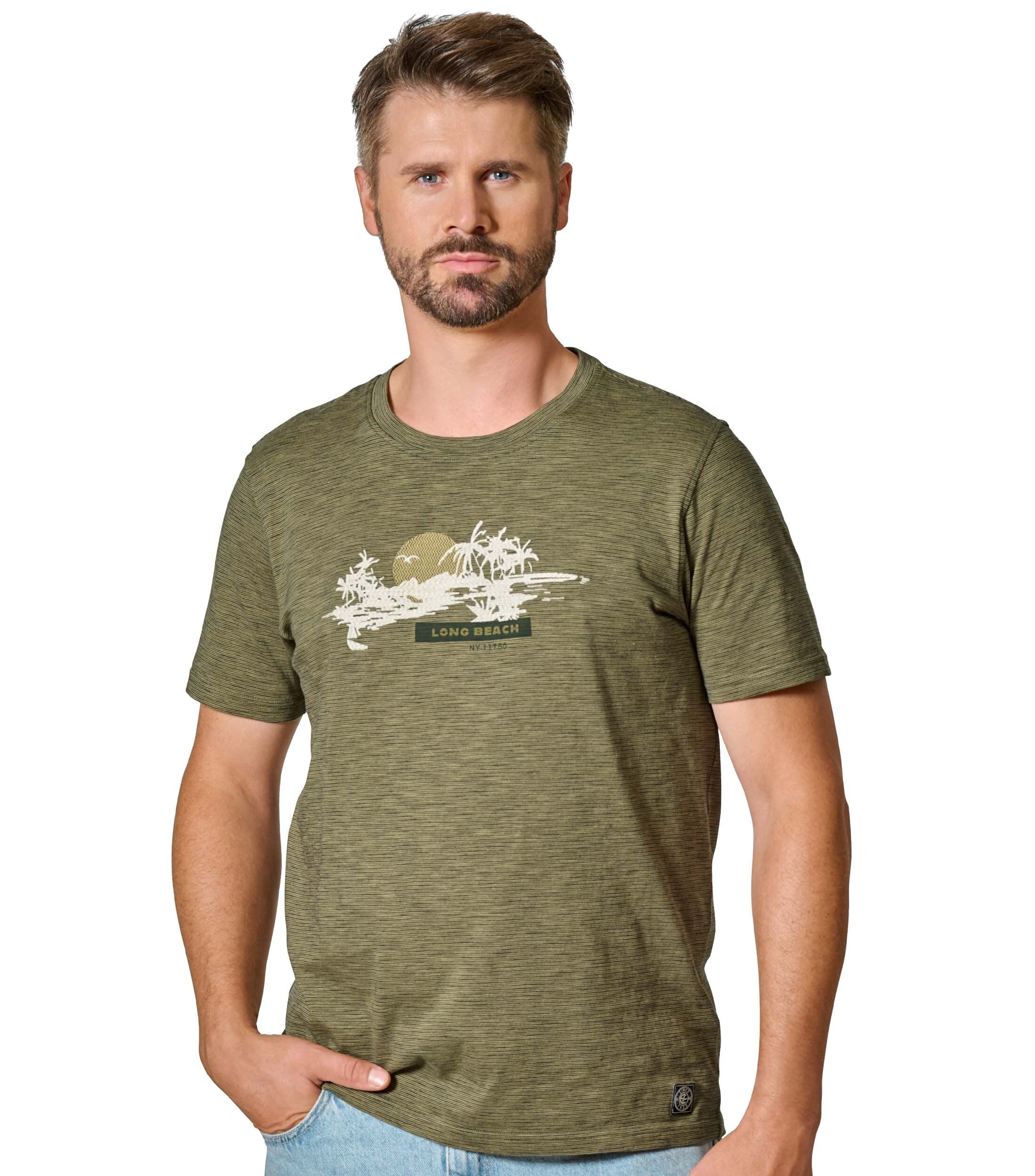 CASAMODA T-Shirt "CASAMODA T-Shirt andere Muster" günstig online kaufen