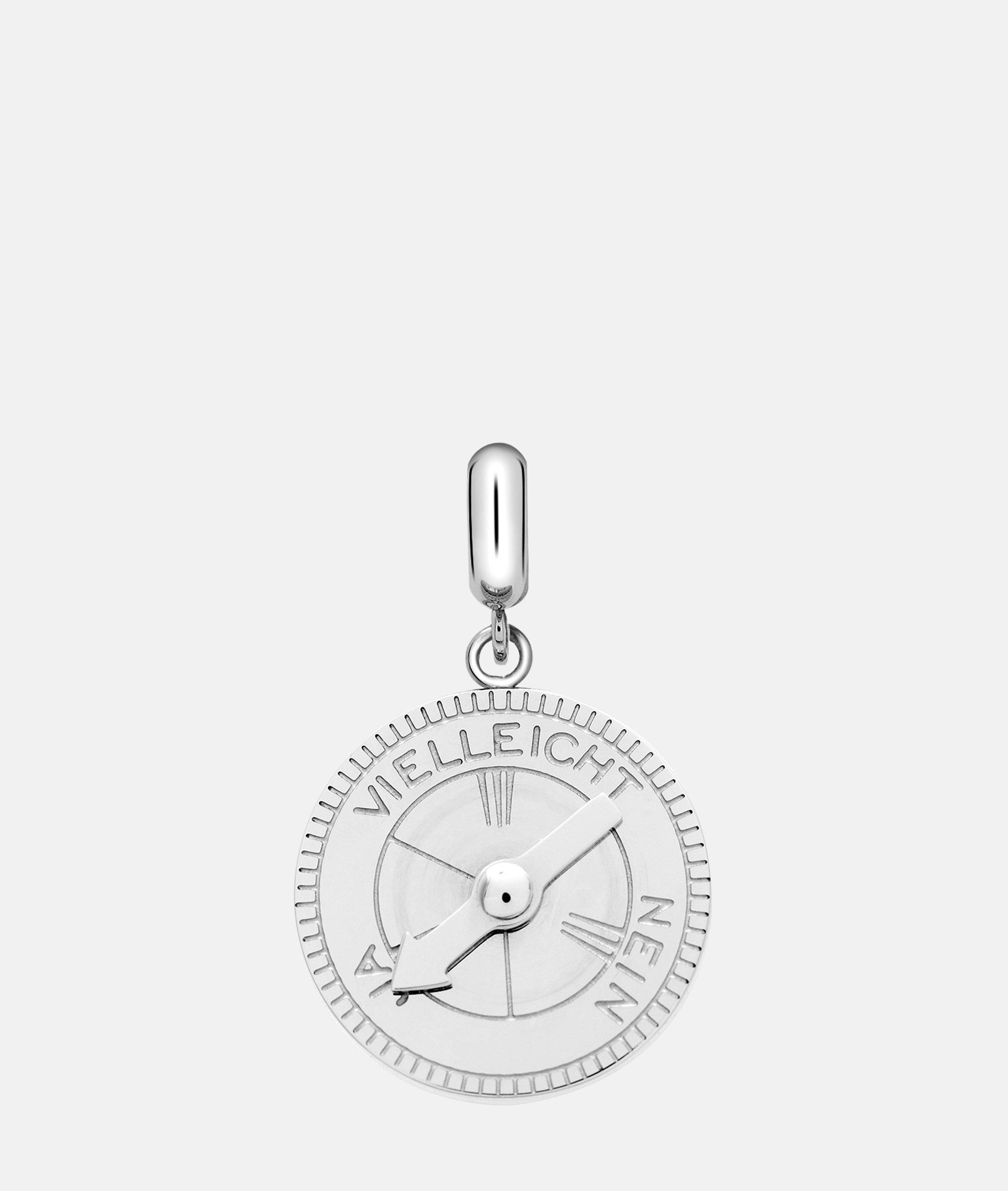 Liebeskind Berlin Kettenanhänger »Schmuck Edelstahl Charm Decision Maker Pfeil JA NEIN VIELLEICHT«