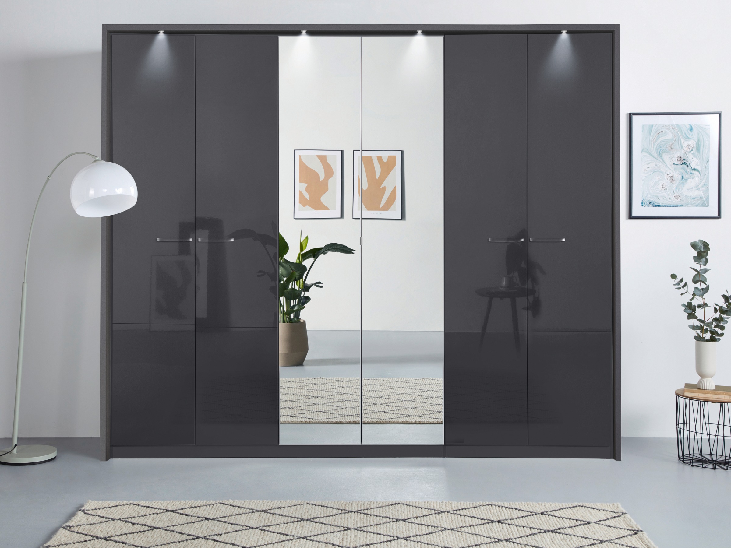 rauch Drehtürenschrank "Kleiderschrank Schrank Garderobe Wäscheschrank Ankl günstig online kaufen