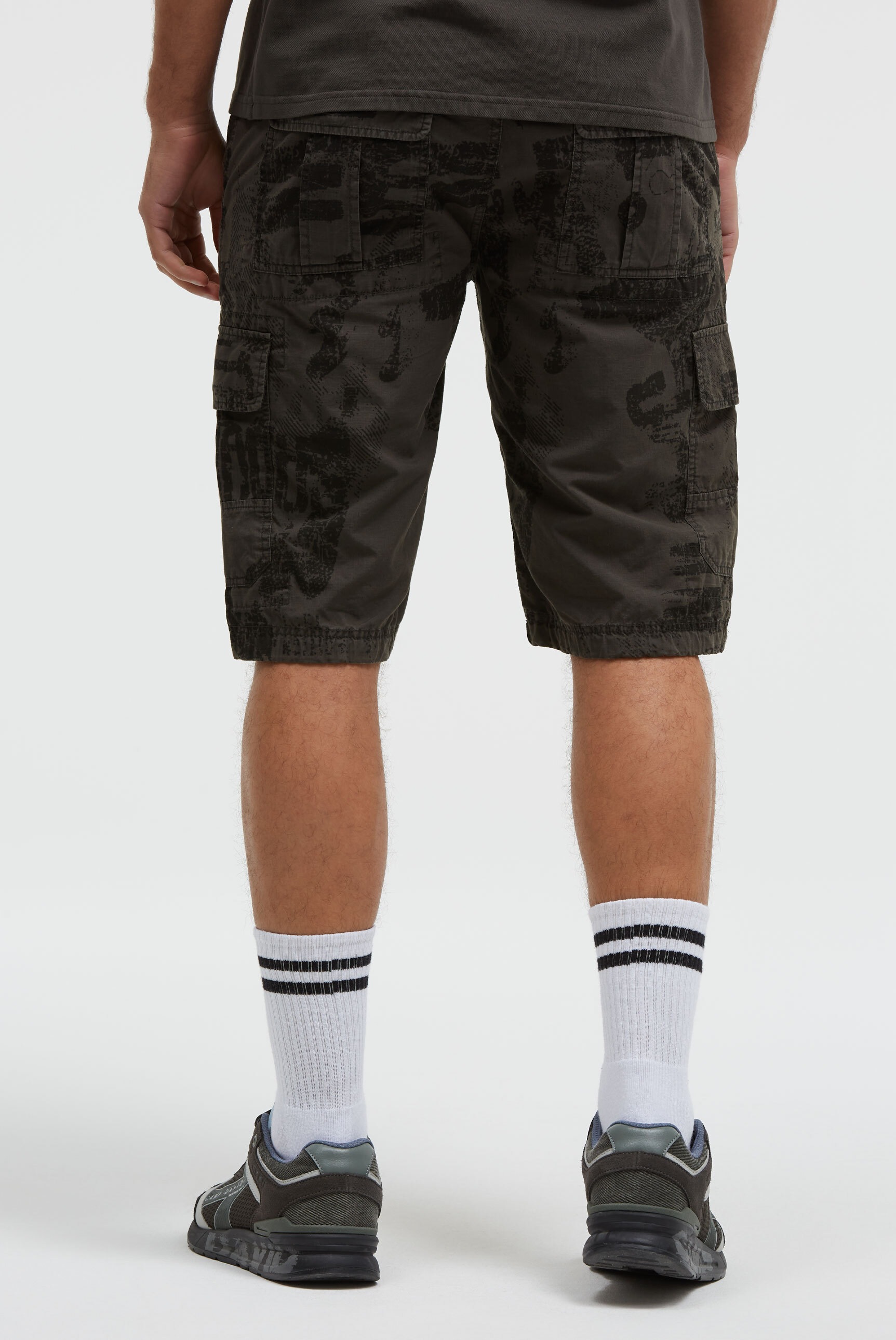 CAMP DAVID Shorts  mit All Over Print