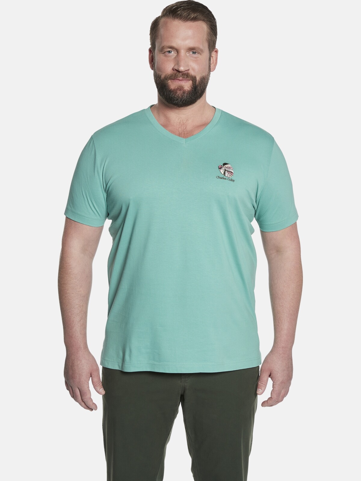 Charles Colby T-Shirt "Doppelpack T-Shirt EARL RHODIN", in zwei Farbvariant günstig online kaufen