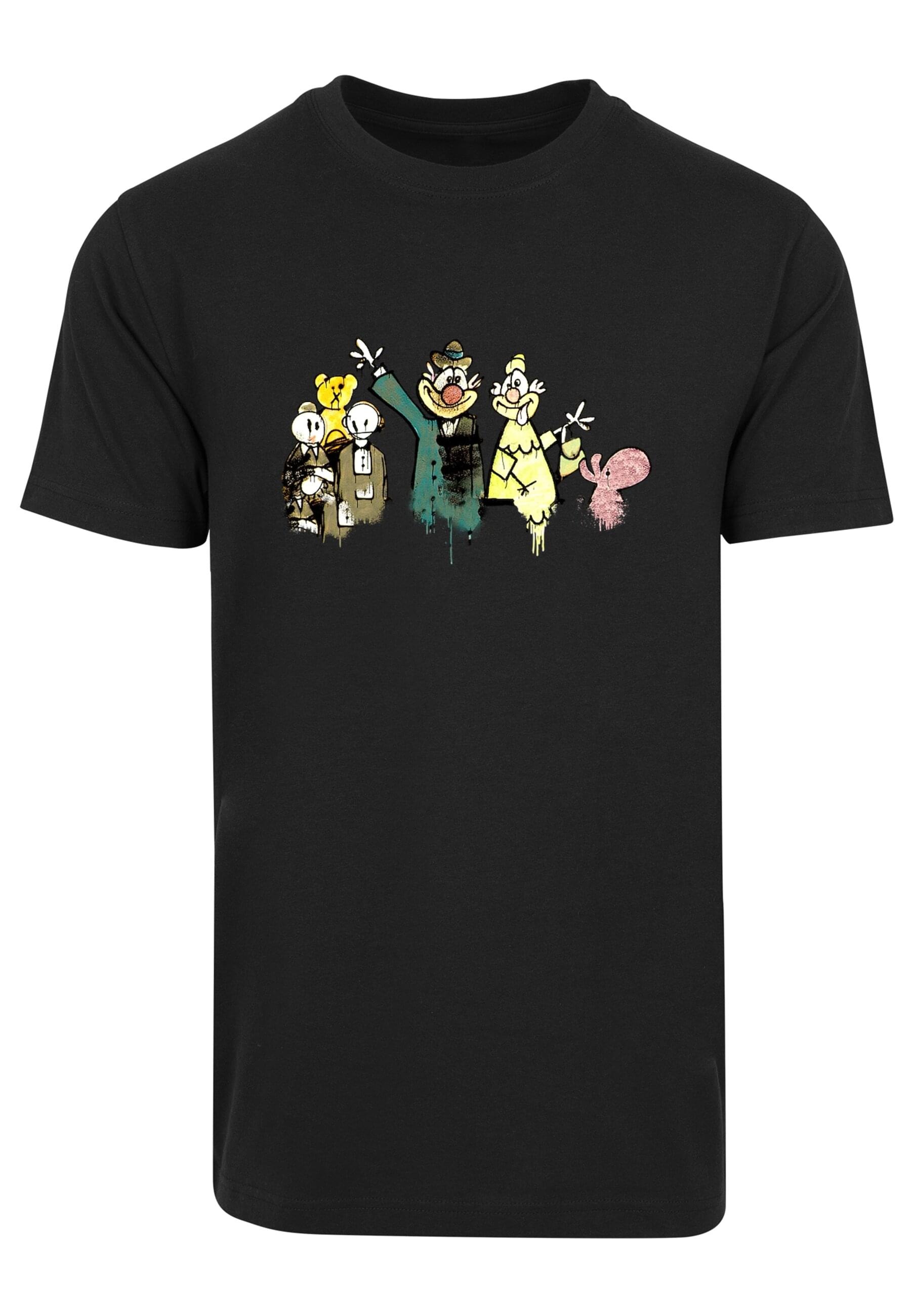 Merchcode T-Shirt »Merchcode Herren Cartoon Royals T-Shirt«, (1 tlg.)