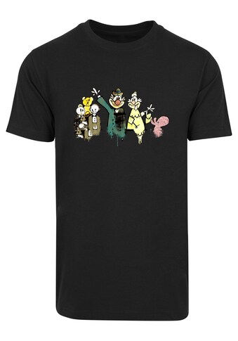T-Shirt »Merchcode Herren Cartoon Royals T-Shirt«, (1 tlg.)