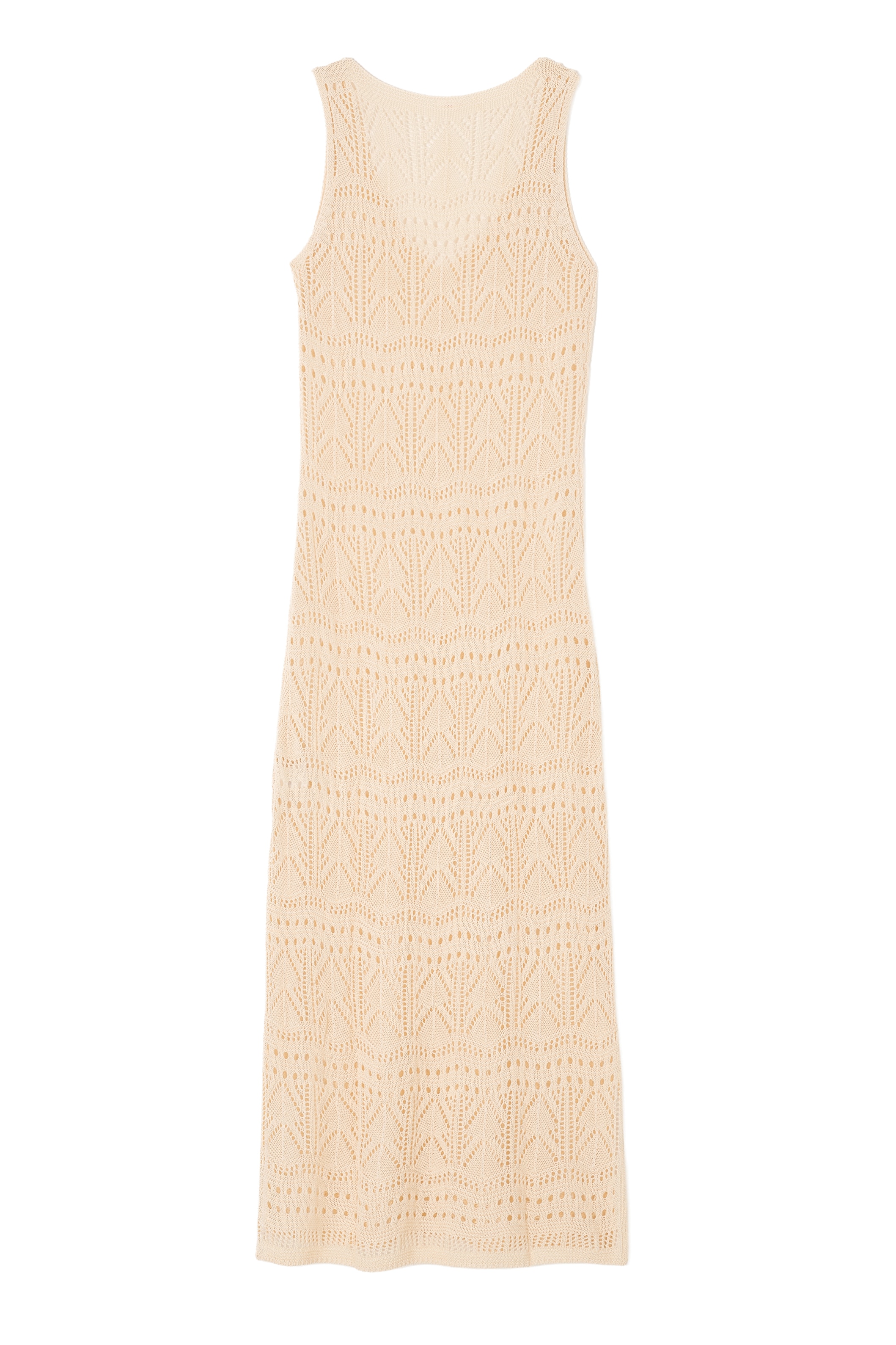 s.Oliver Strickkleid, in Maxilänge, leicht transparentes Strandkleid
