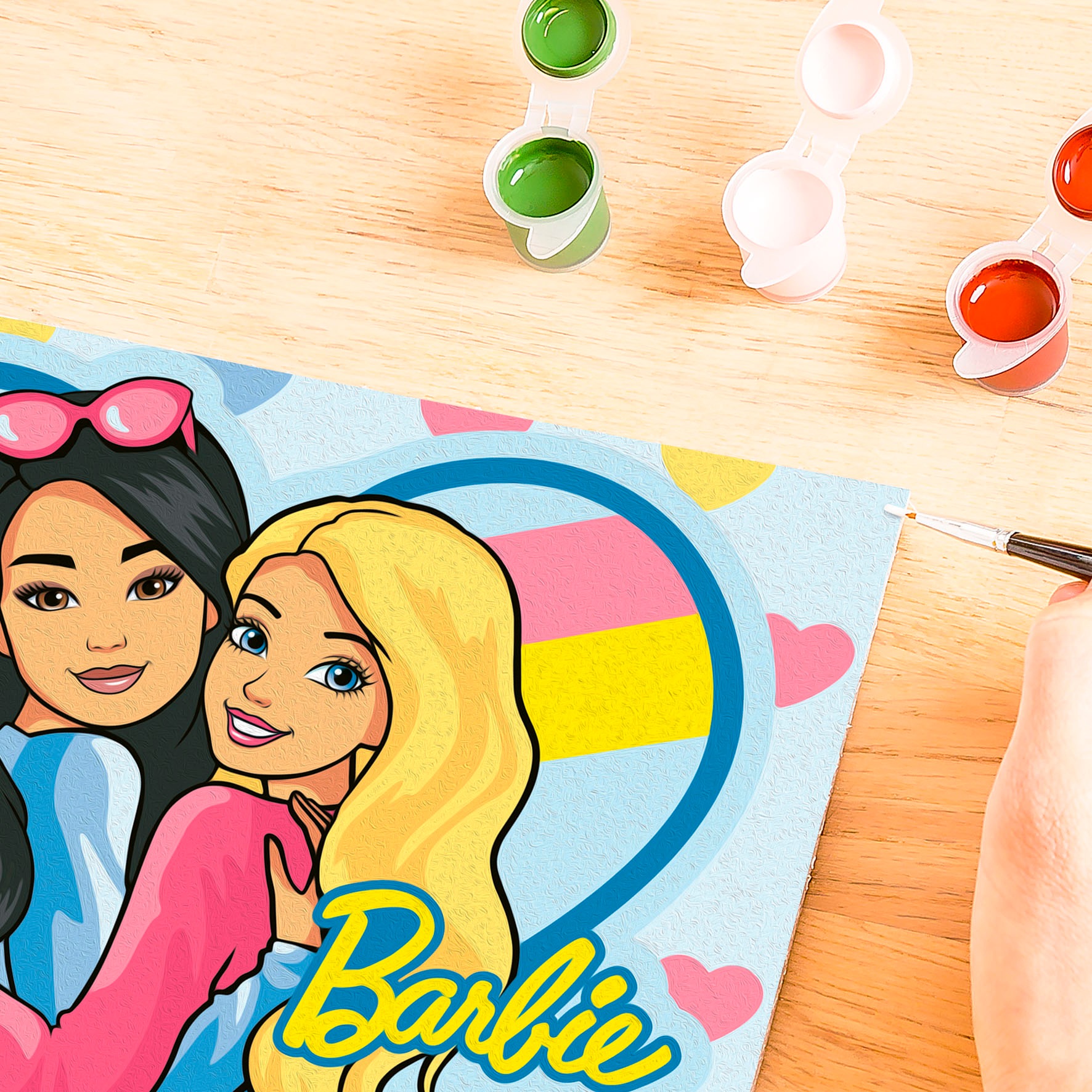 Ravensburger Malen nach Zahlen »CreArt, Barbie-Duo«, Made in Europe