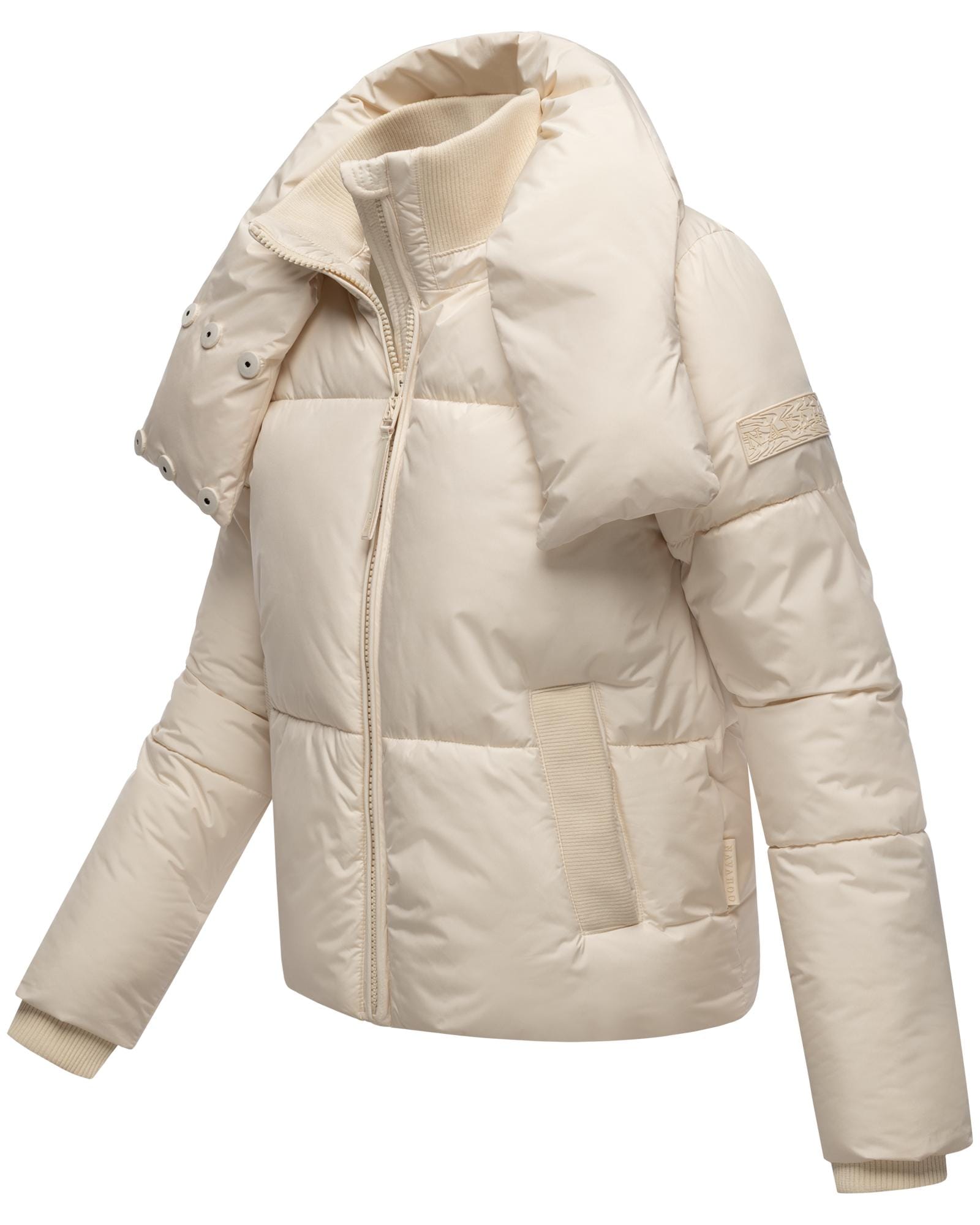 Navahoo Outdoorjacke »Traumelfe 14«, ohne Kapuze, Winter Steppjacke mit hohem Kragen