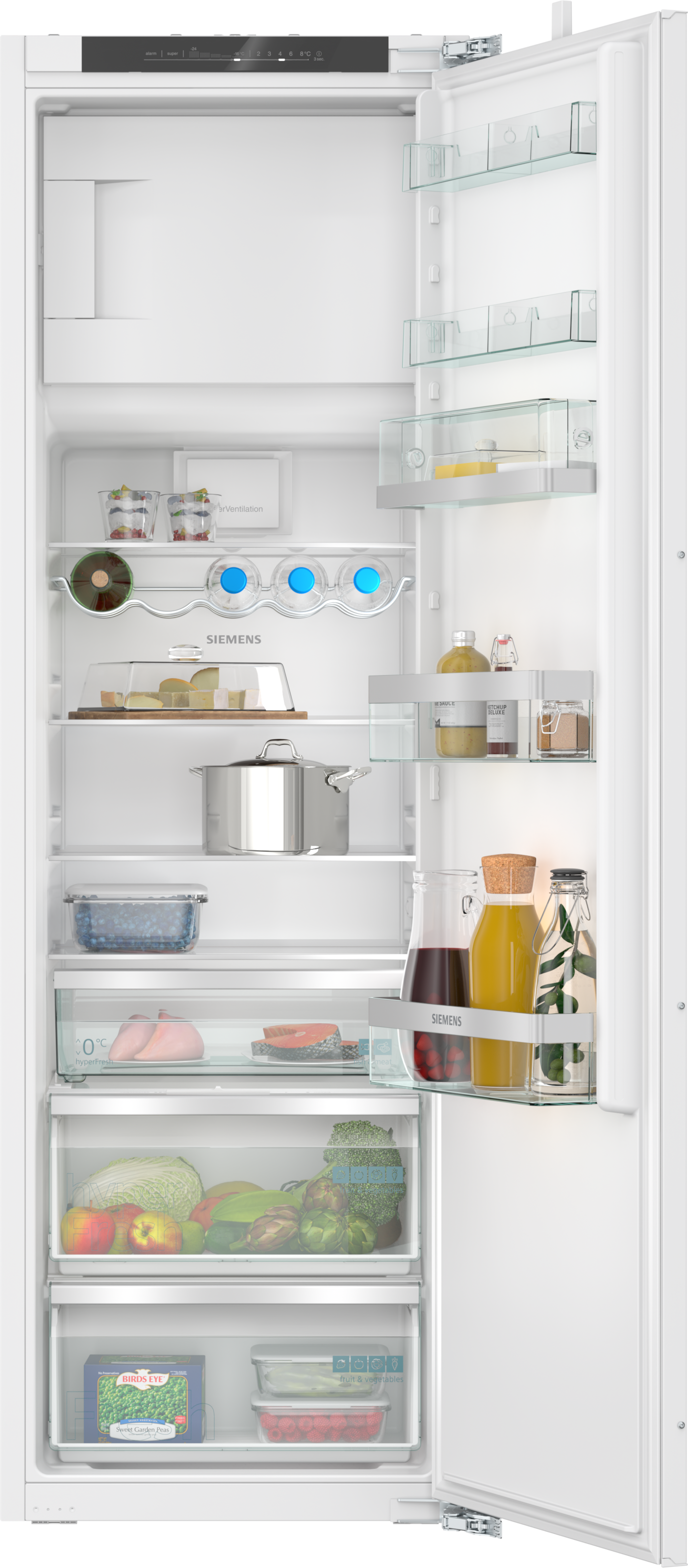 SIEMENS Einbaukühlschrank iQ500 "KI82LADD0" 177,2 cm hoch 55,8 cm breit günstig online kaufen