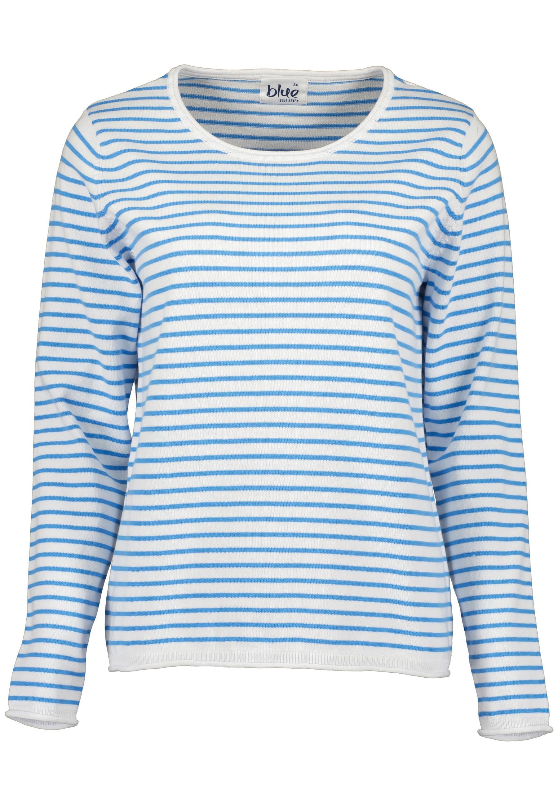 Blue Seven Strickpullover "Blue Seven Pullover REPEAT MARKETPLACE" günstig online kaufen