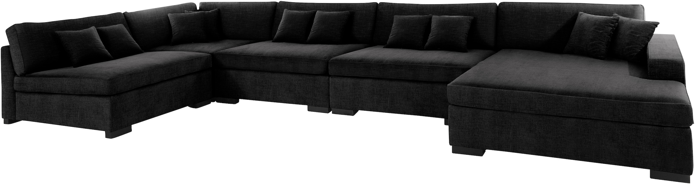 Guido Maria Kretschmer Home&Living Wohnlandschaft »Skara XXL U-Form«, Lounge-Sofa XXL mit Federkern-Polsterung, in vielen Bezugsvarianten