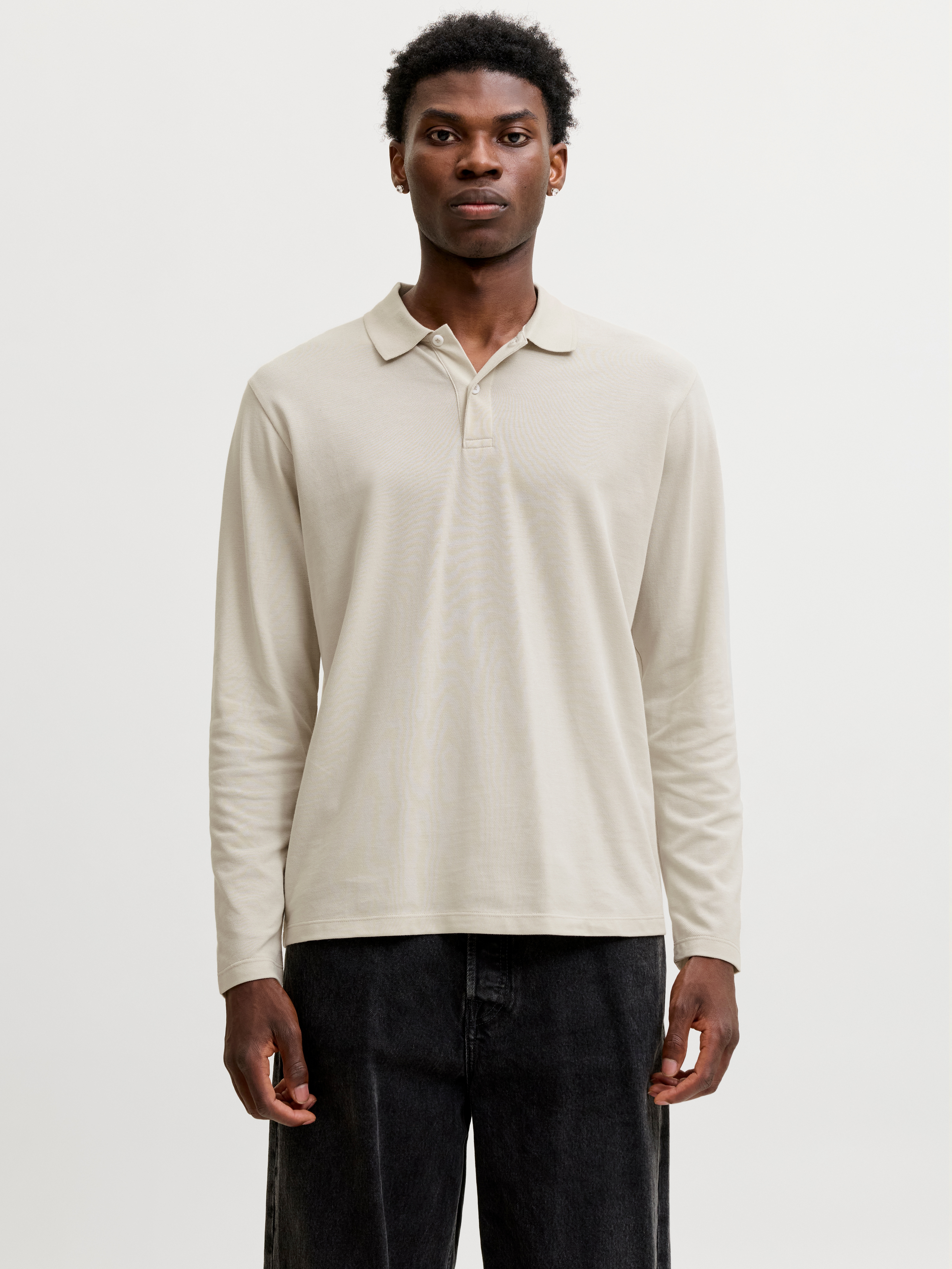 Jack & Jones Poloshirt "JJKANE POLO LS" Baumwollmischung, regular fit