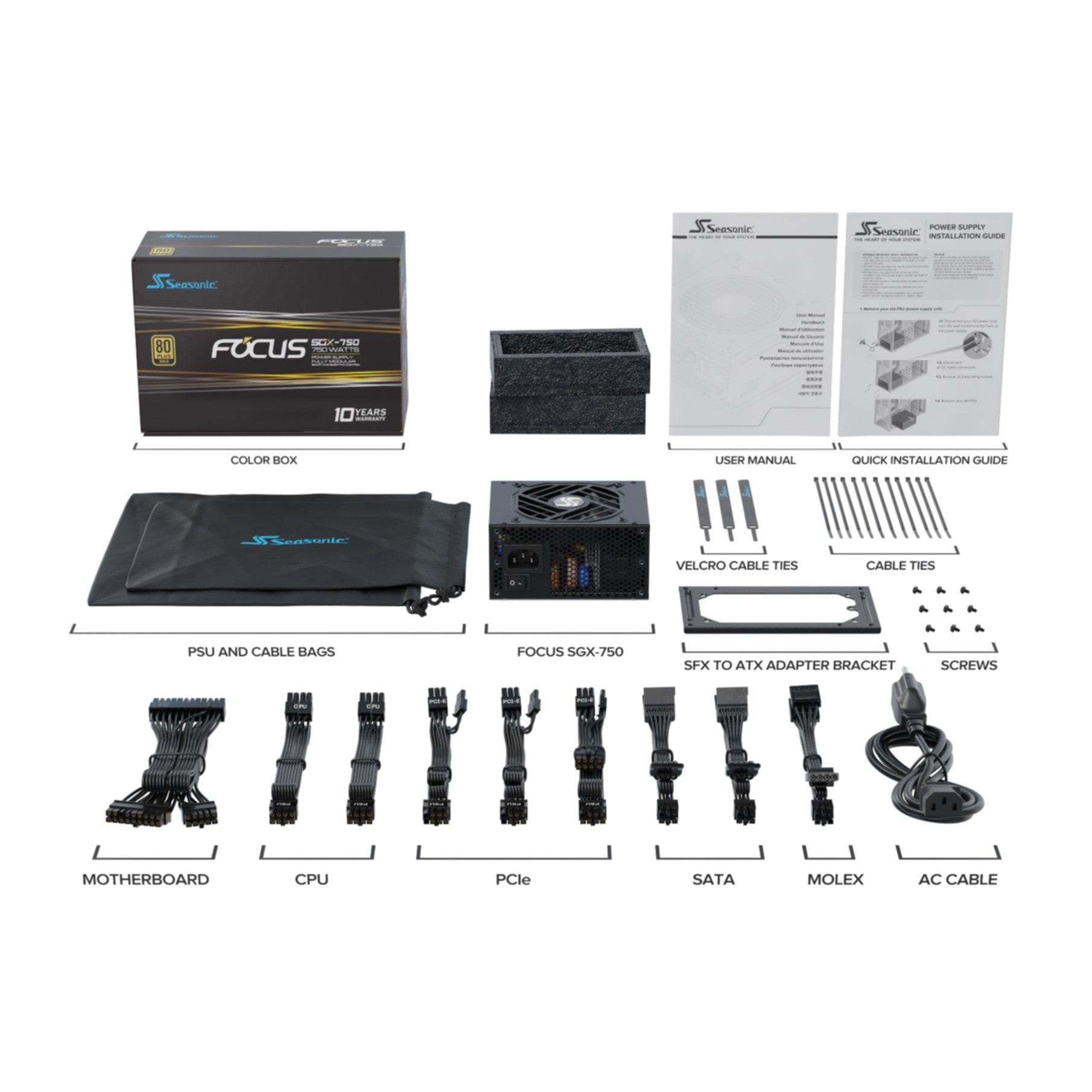 Seasonic Netzteil »FOCUS SGX-750«