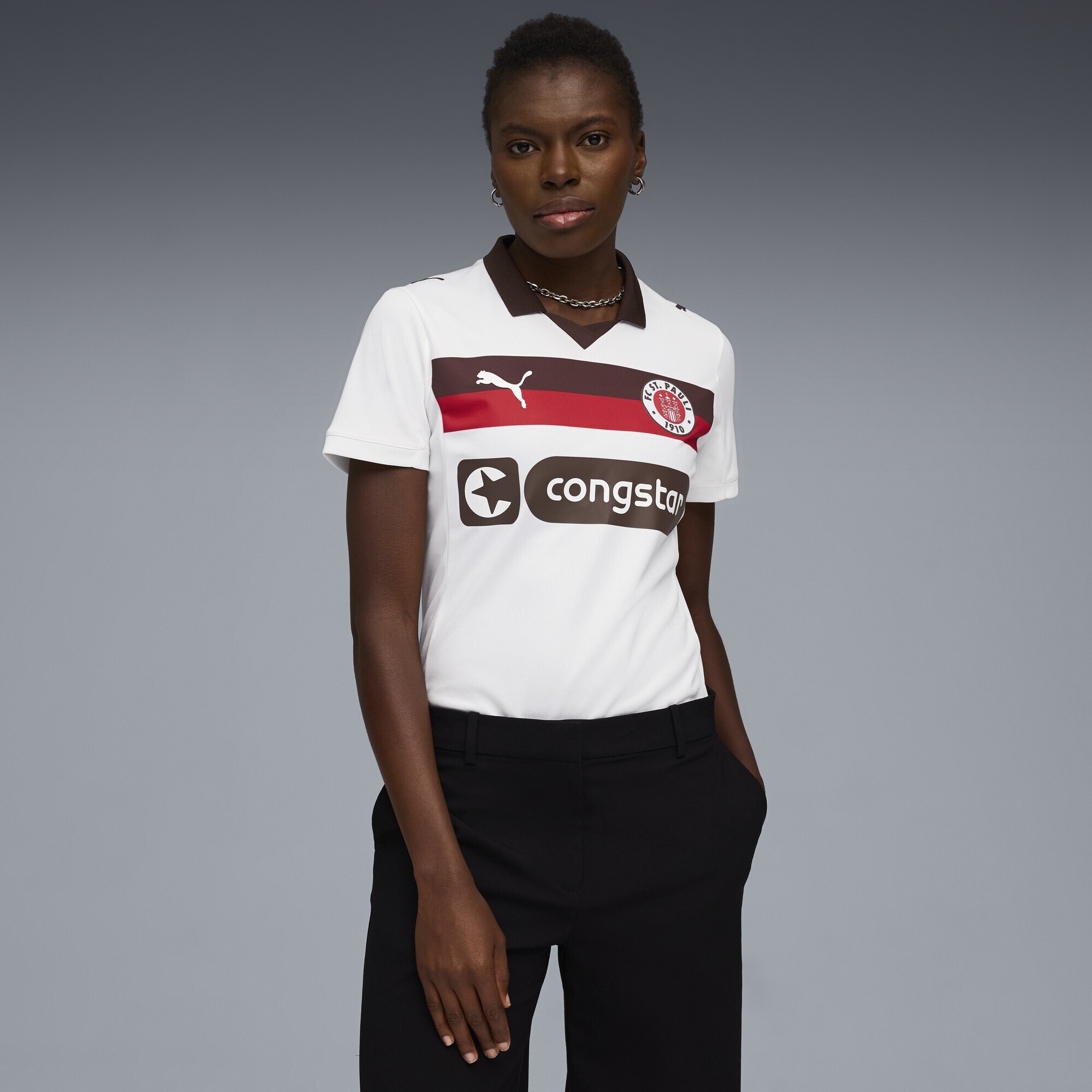PUMA Poloshirt »FC St. Pauli 25/26 Auswärtstrikot Damen«