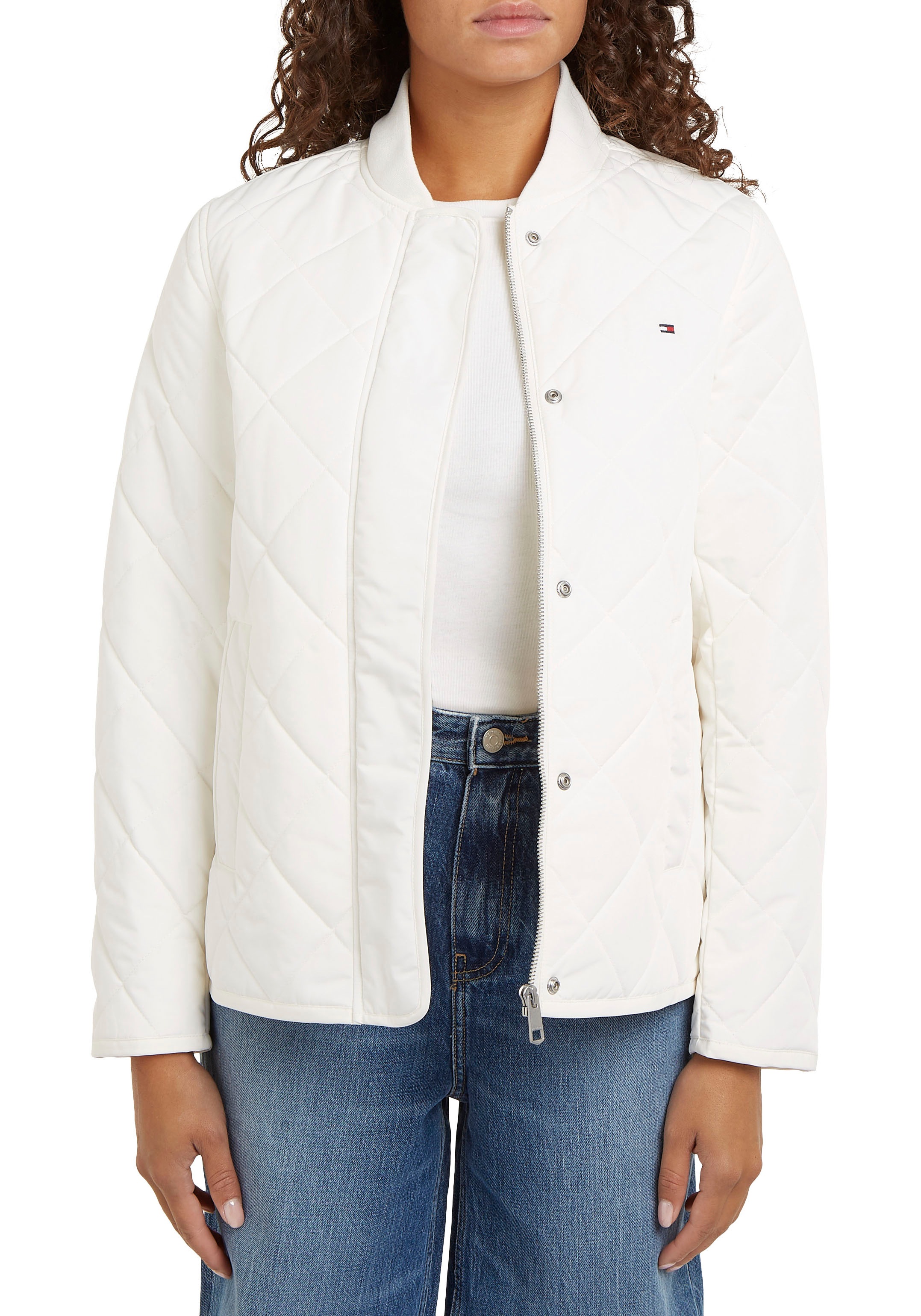 Tommy Hilfiger Steppjacke LW QUILTED BOMBER JACKET mit leichter Wattierung günstig online kaufen