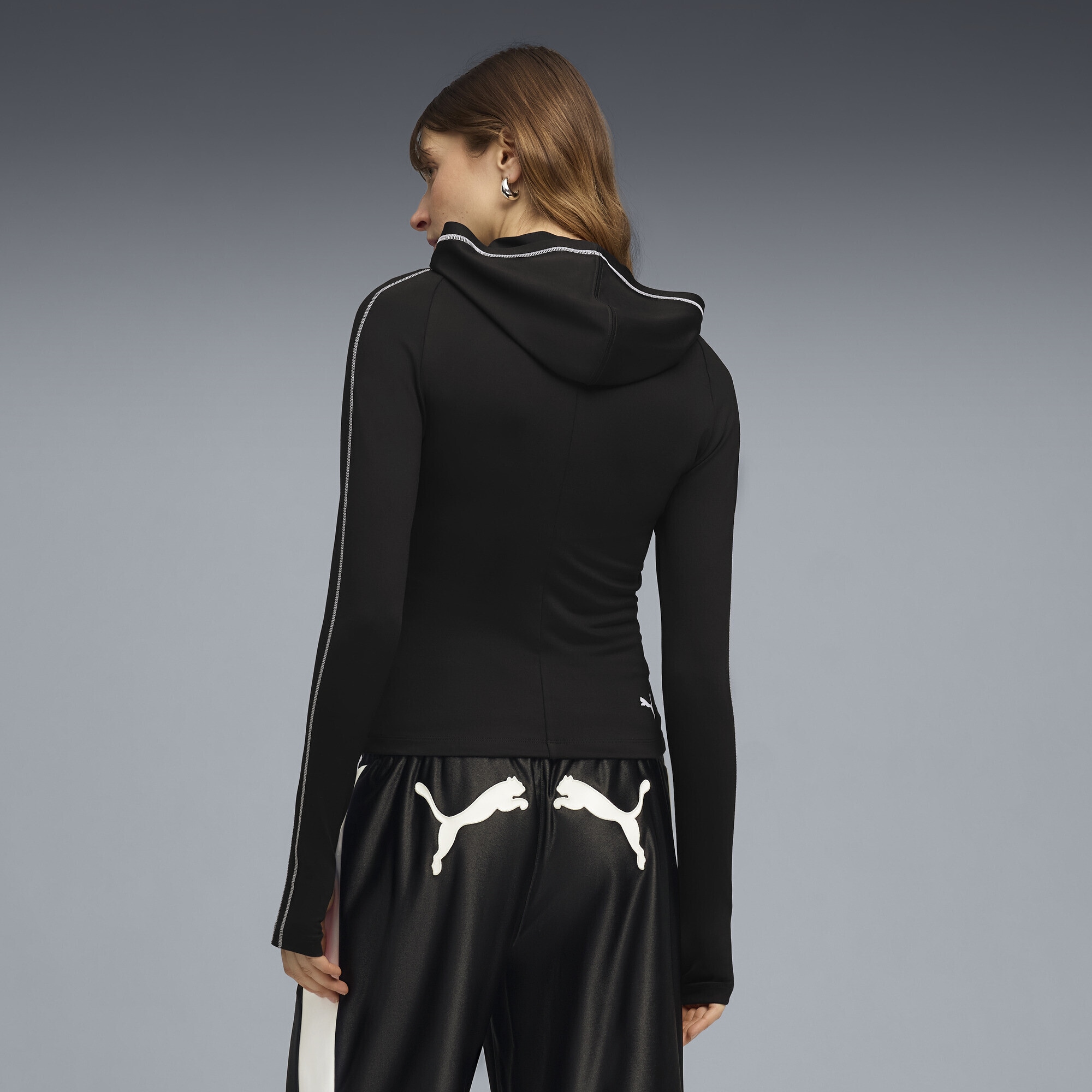 PUMA Sweatjacke »T7 Street Glam Hoodie Damen«