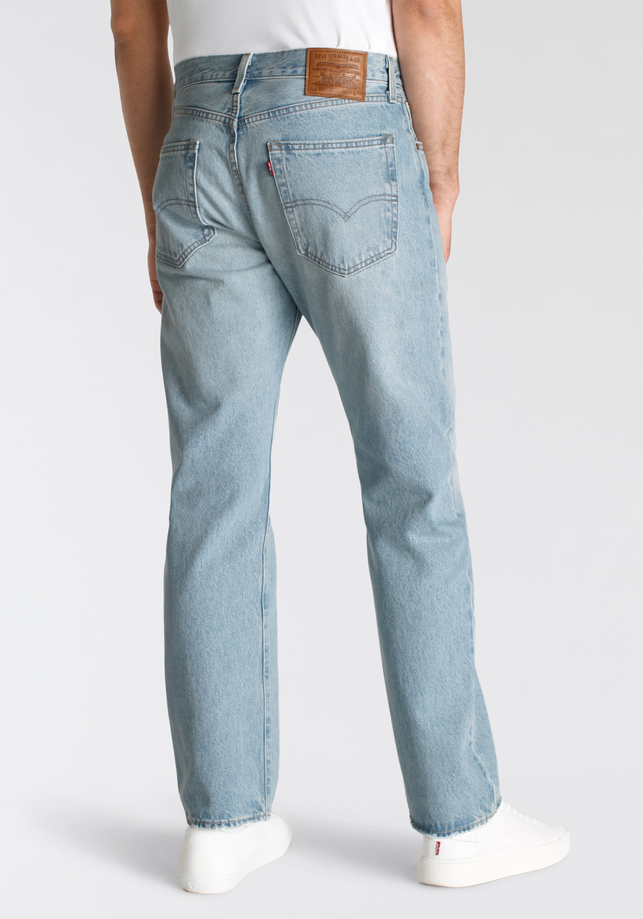 Levi's® Straight-Jeans »551Z AUTHENTIC«, mit Lederbadge