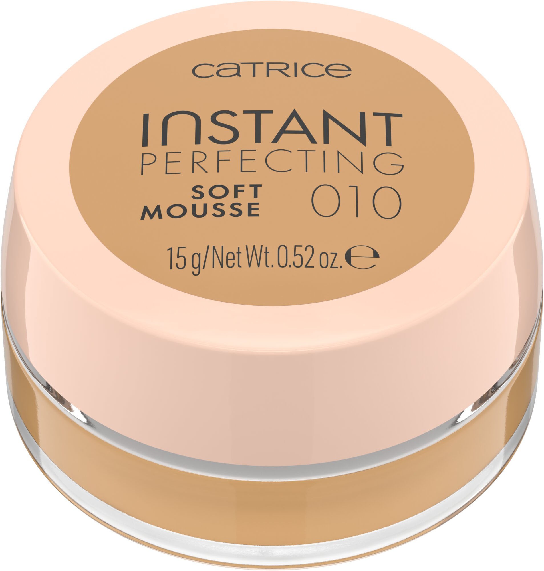 Catrice Foundation »Instant Perfecting Soft Mousse«, (Set, 3 tlg.), Leichte Textur, passt sich perfekt dem Hautton an und minimiert Poren.
